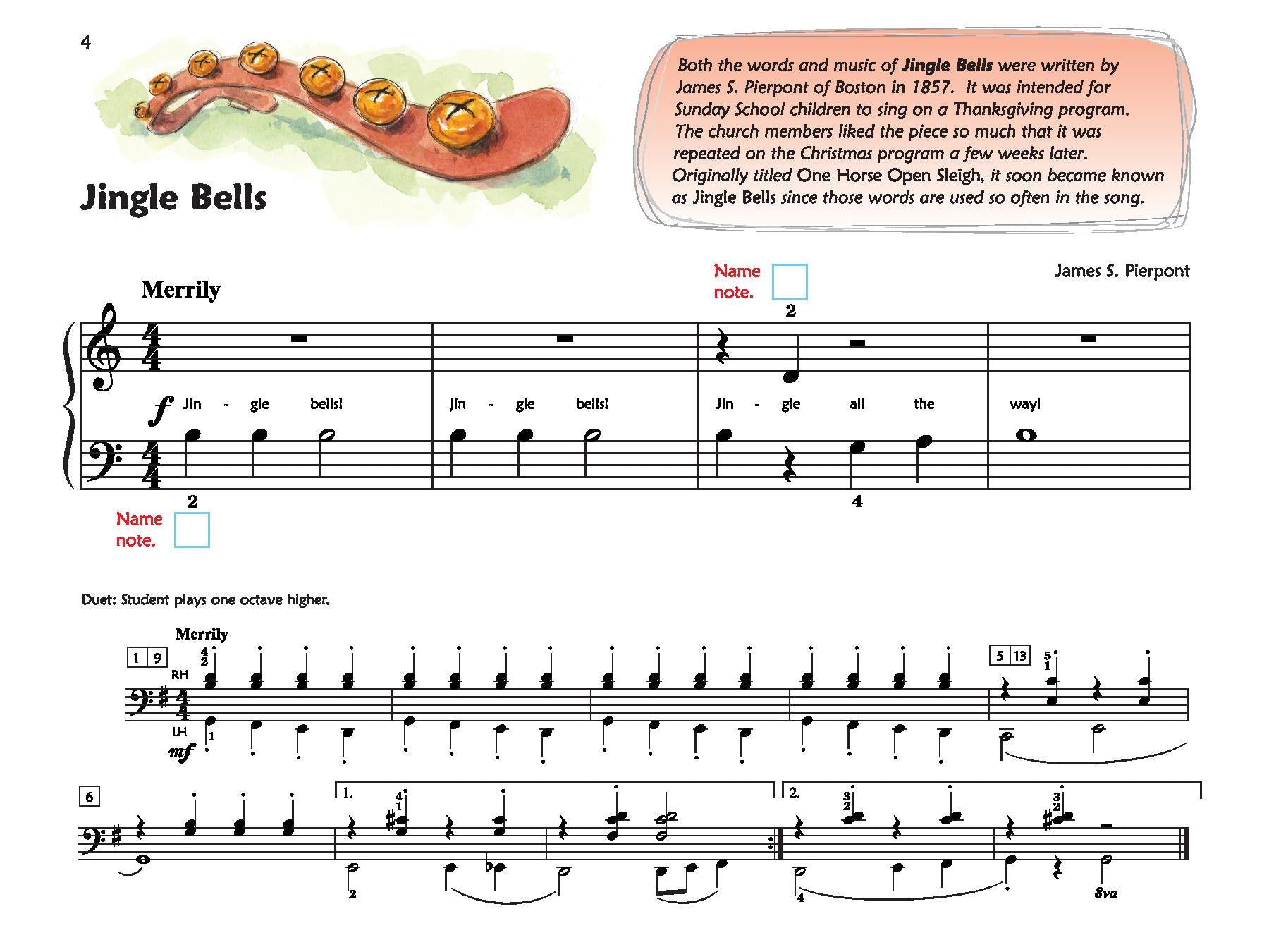 Alfred's Premier Piano Course, Christmas 1A