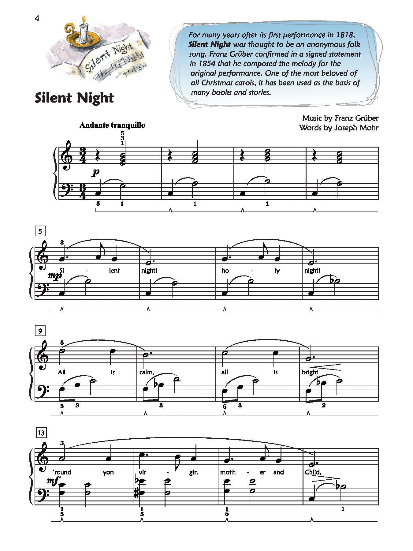 Alfred's Premier Piano Course, Christmas 4