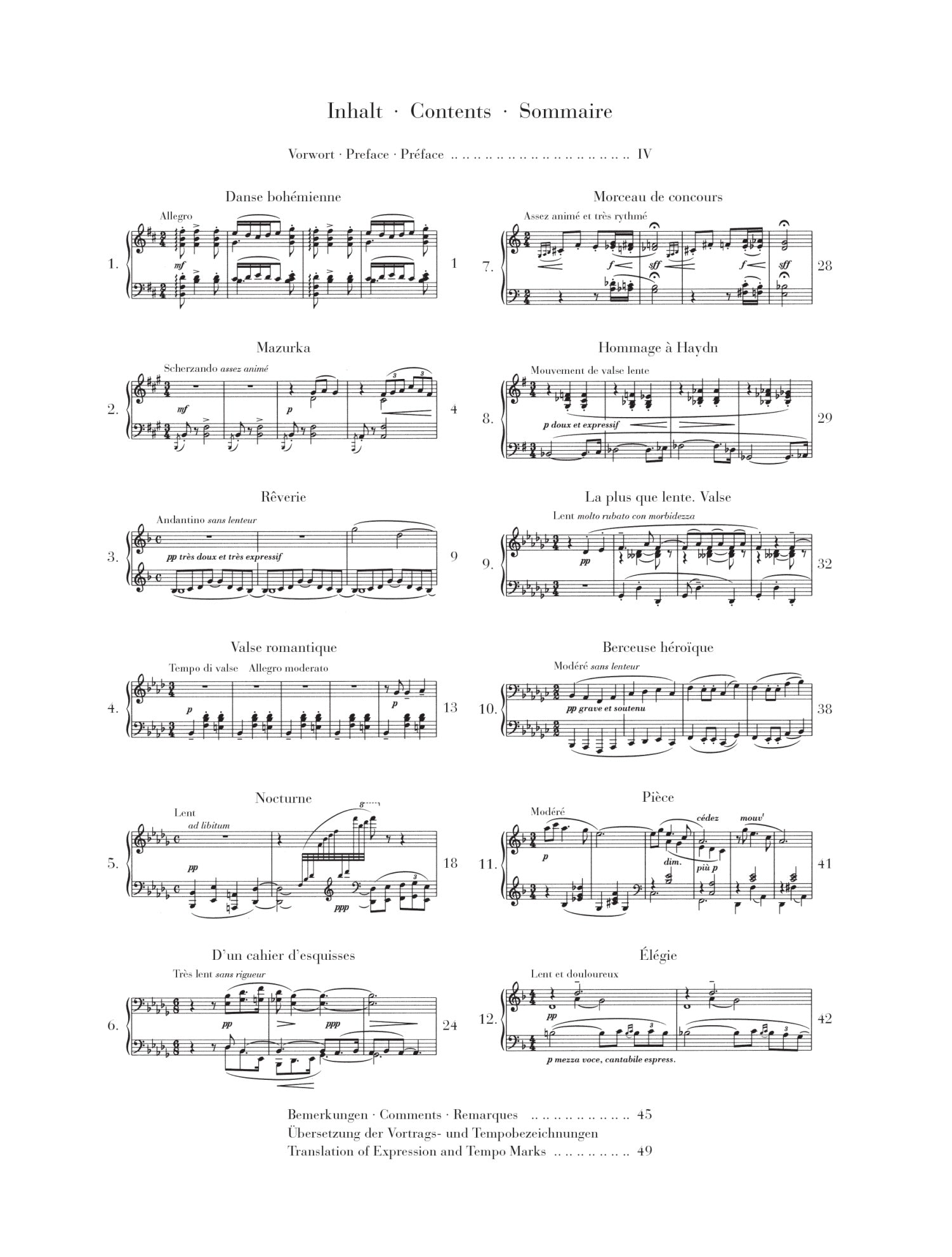 Debussy: Piano Pieces