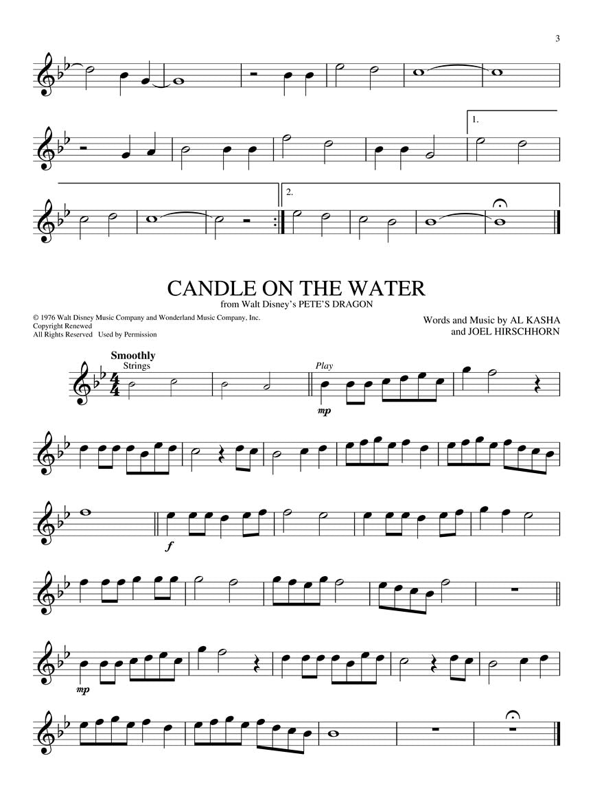 Disney for Flute: 10 Classic Songs