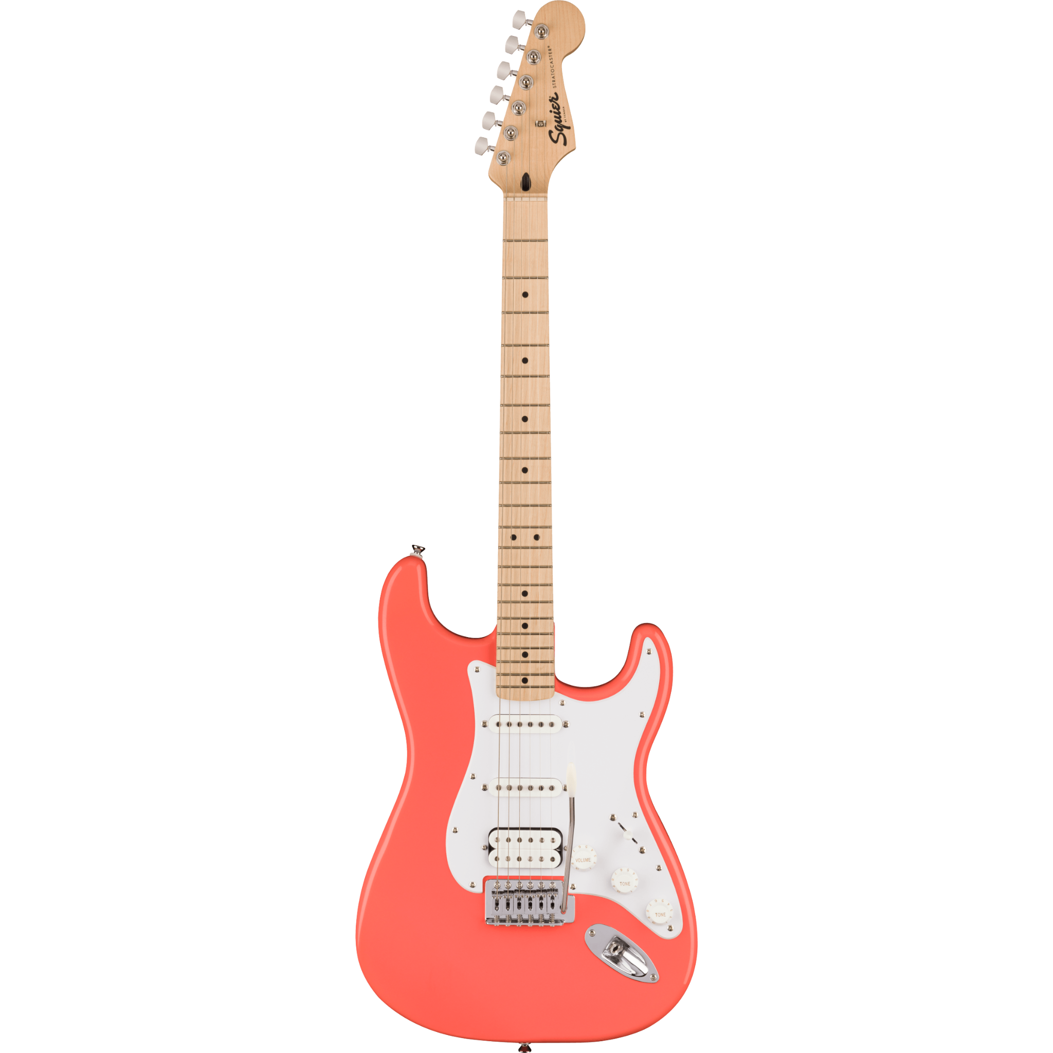 Squier Sonic Stratocaster HSS, Tahitian Coral