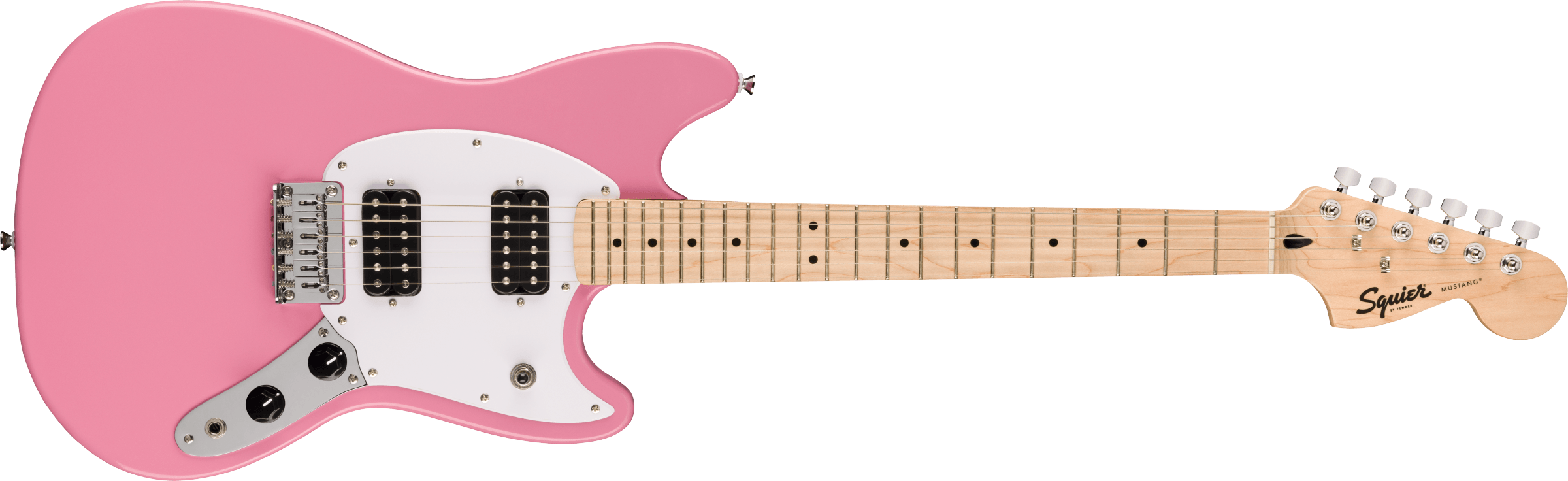 Squier Sonic Mustang HH - Flash Pink