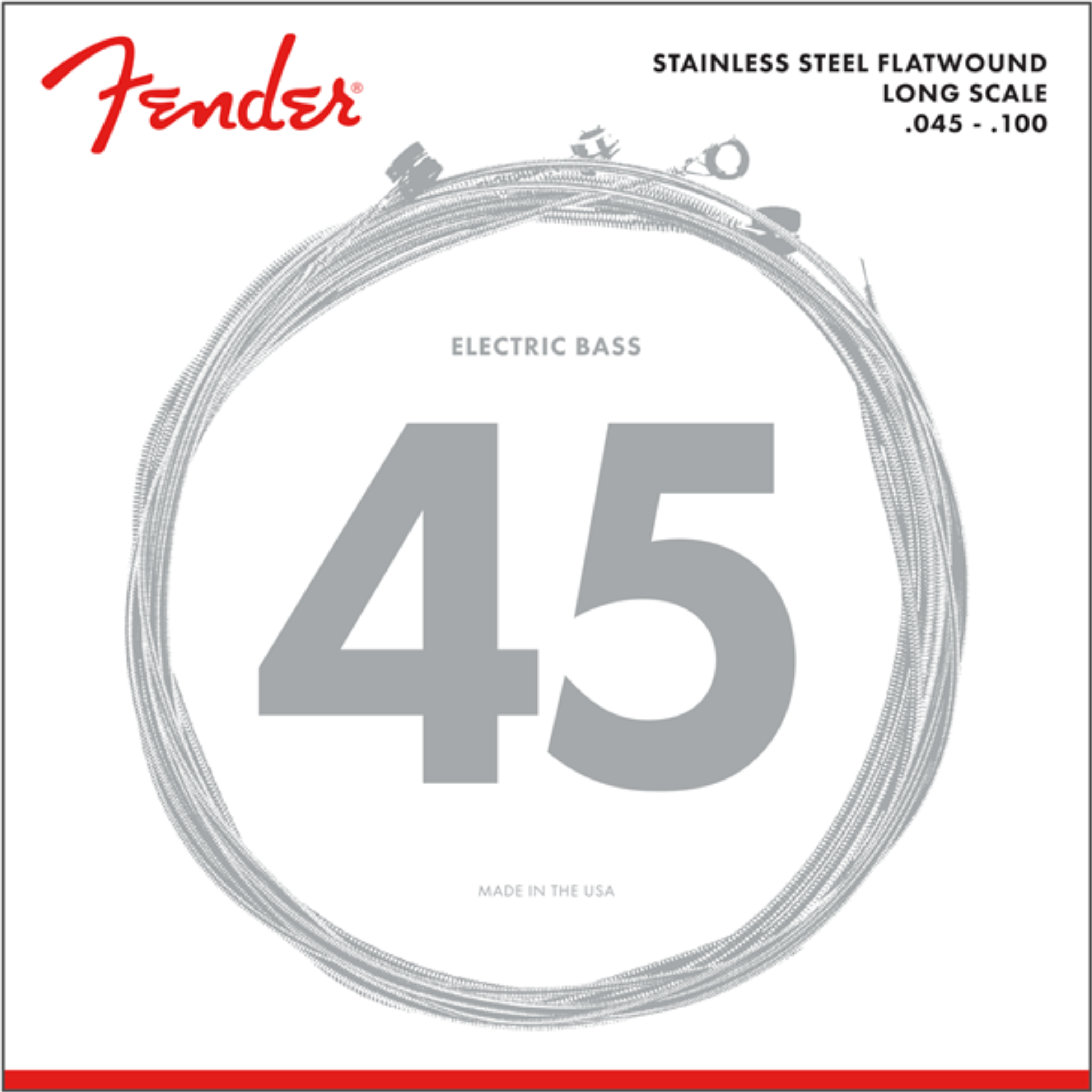 Fender Stainless 9050's Flatwound Bass Strings