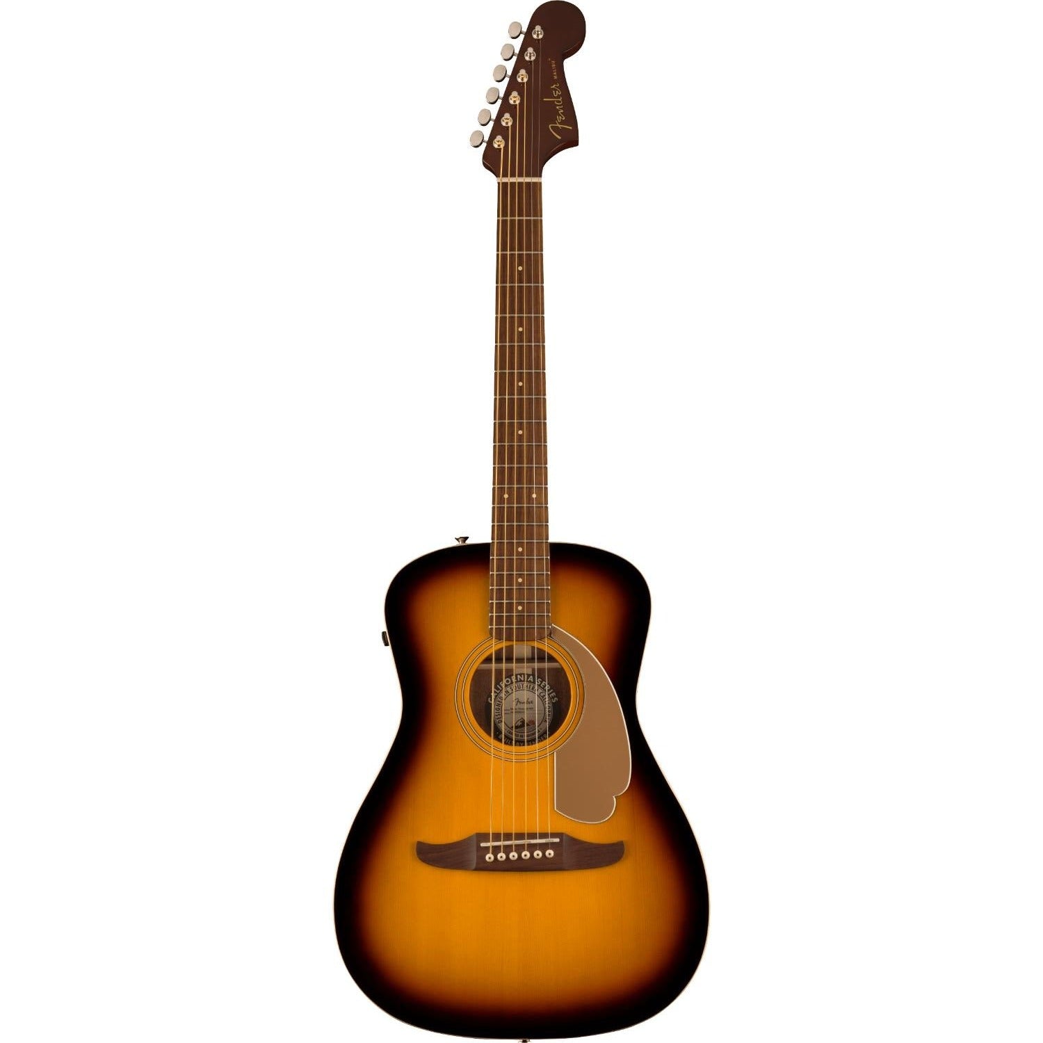Fender California Series Malibu Player Acoustic-Electric Guitar, Sunburst