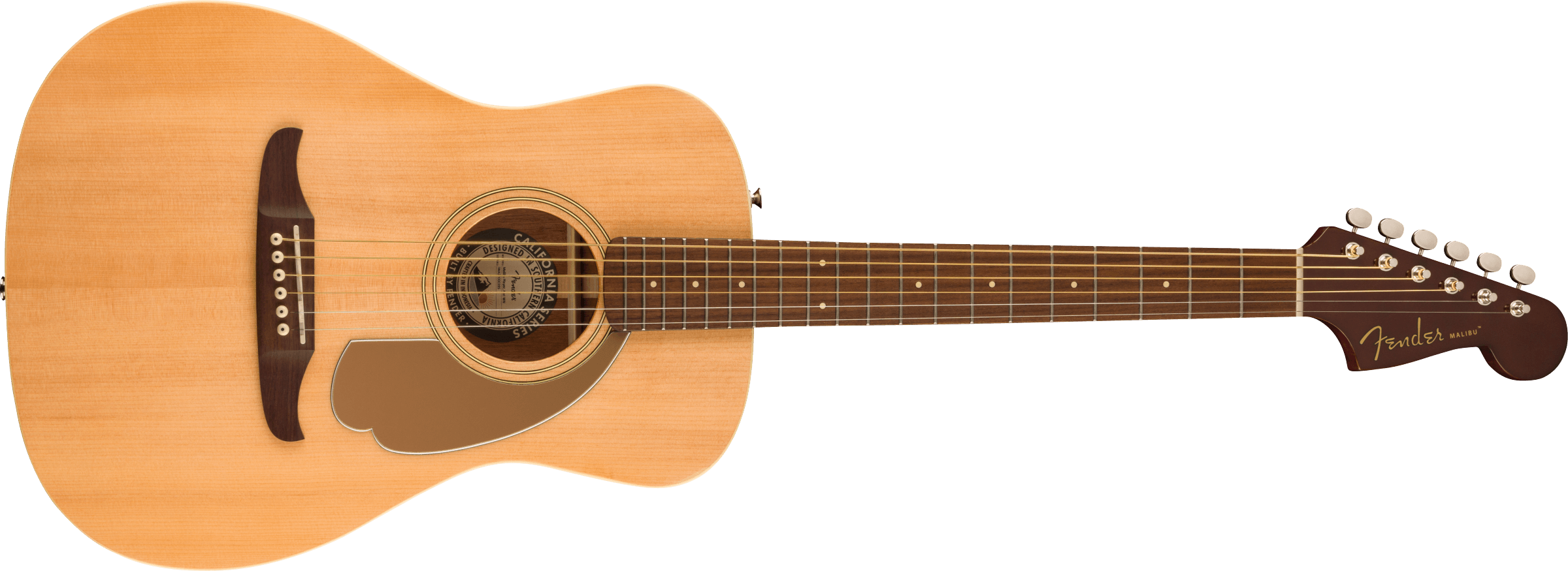 Fender California Series Malibu Player Acoustic-Electric Guitar, Natural