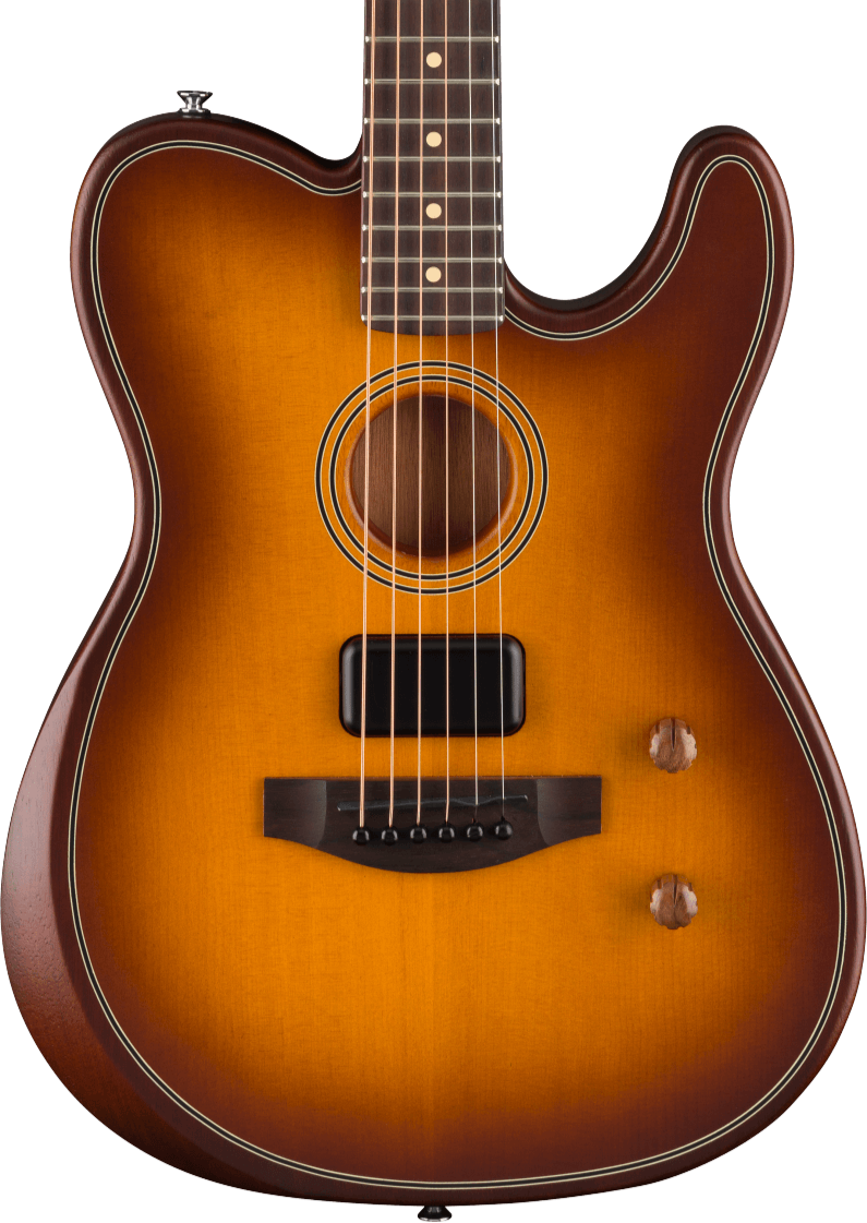 Fender Acoustasonic Standard Telecaster, Honey Burst