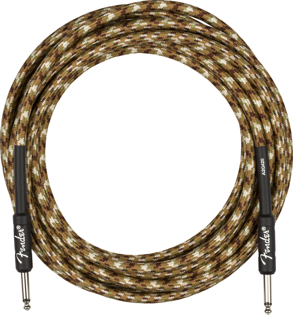 Fender Professional Series Instrument Cable 18.6ft/5.5m, Desert Camo