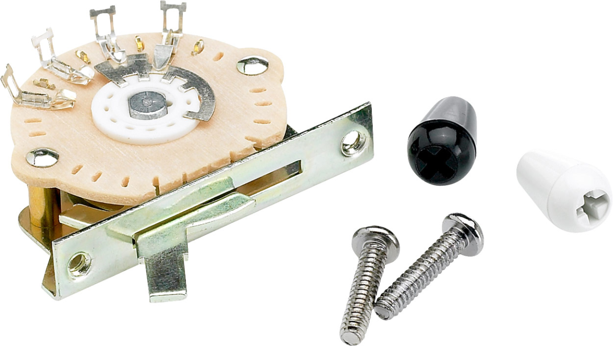 5-Position Modern-Style Stratocaster Pickup Selector Switch