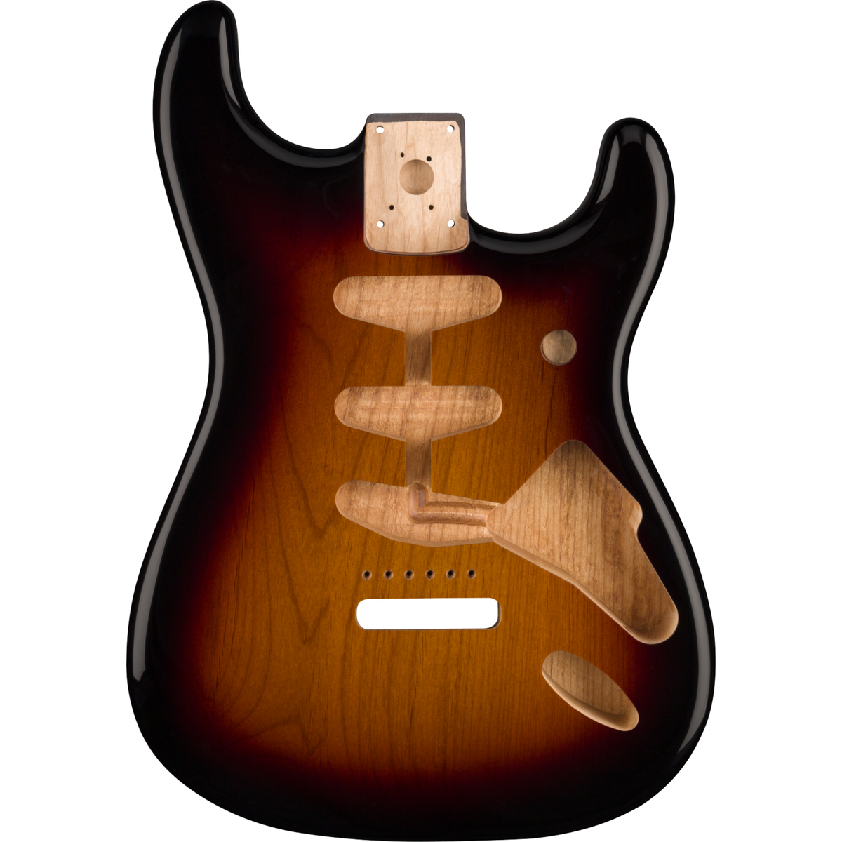 Fender Classic Series 60's Stratocaster SSS Alder Body Vintage Bridge Mount, 3-Color Sunburst
