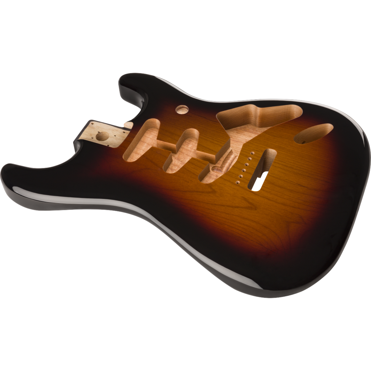 Fender Classic Series 60's Stratocaster SSS Alder Body Vintage Bridge Mount, 3-Color Sunburst