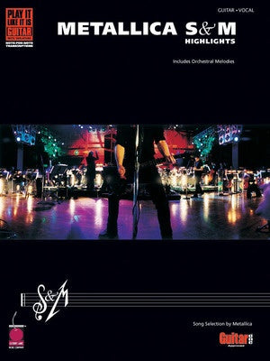 Metallica - S&M Highlights Guitar/Vocal