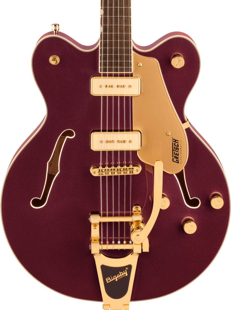 Gretsch Electromatic Center Block Double-Cut w/ Bigsby, Dark Cherry Metallic