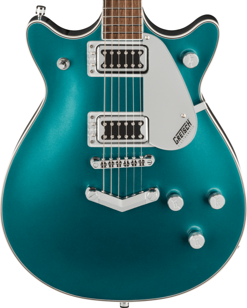 Gretsch G5222 Electromatic Double Jet BT with V-Stoptail, Laurel Fingerboard, Ocean Turquoise