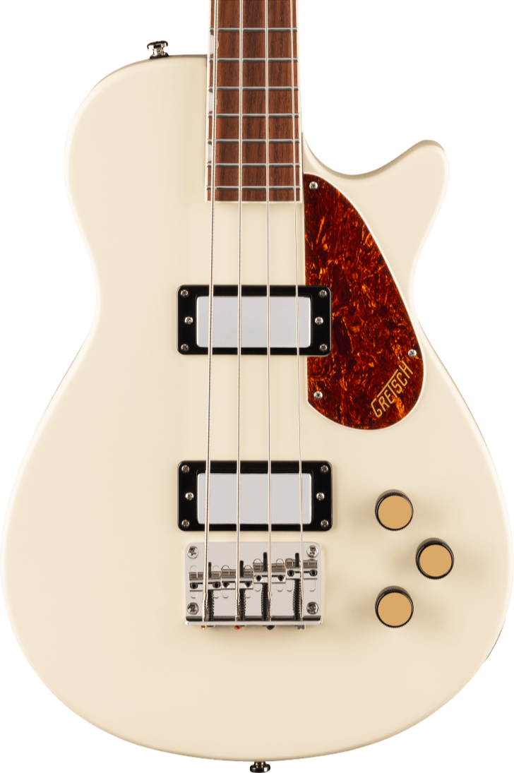 Gretsch Streamliner Jet Club Bass Single-Cut, Vintage White