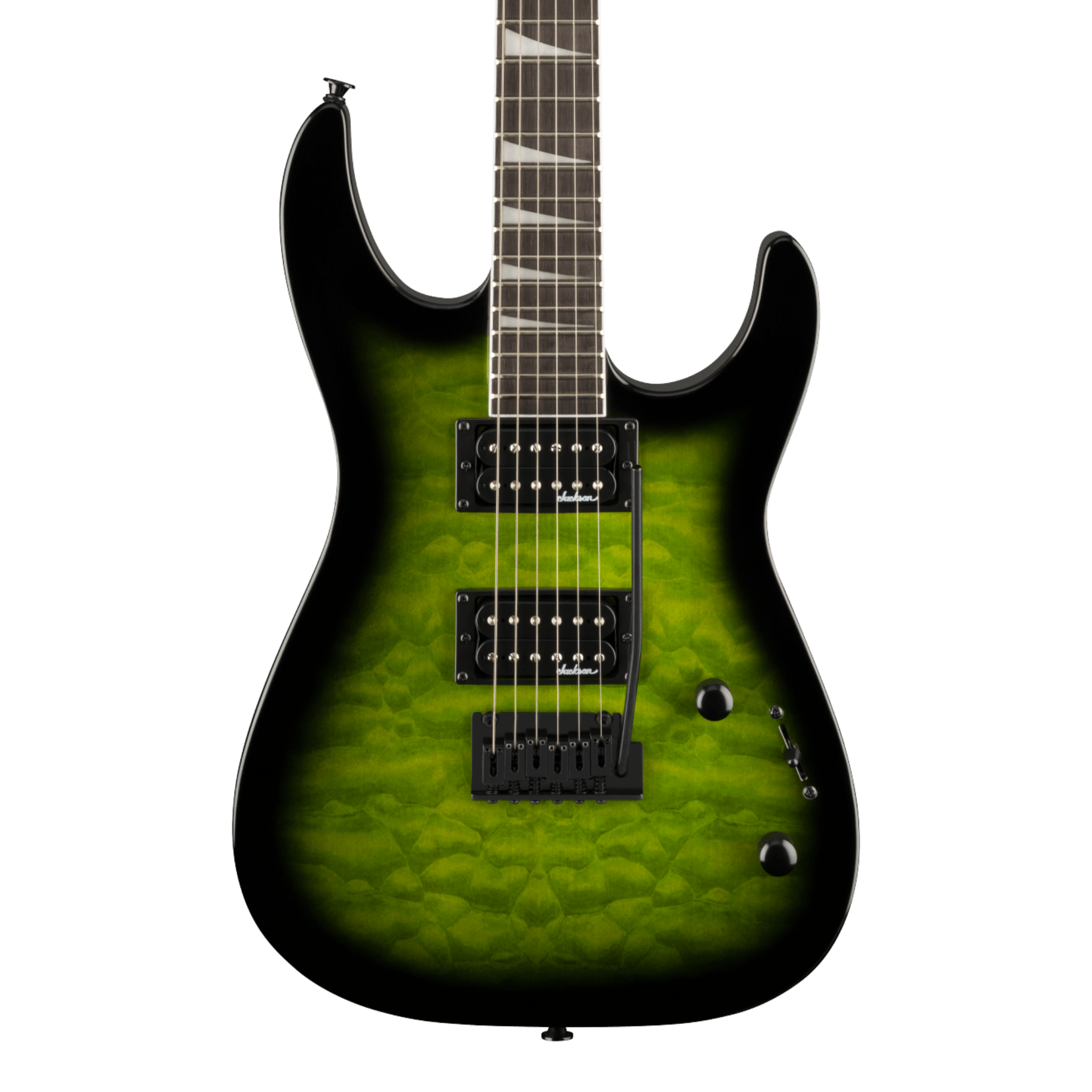 Jackson JS20 Dinky 2PT, Transparent Green