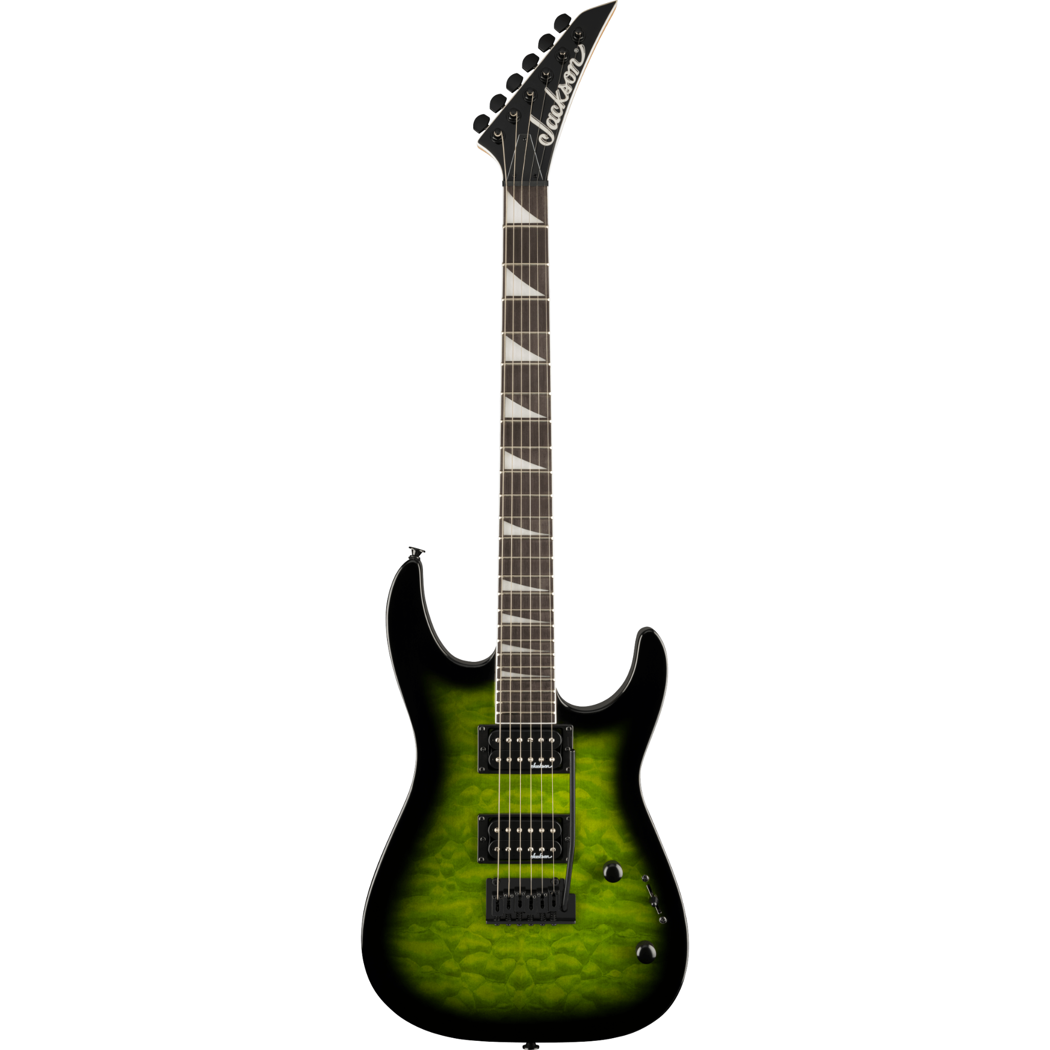 Jackson JS20 Dinky 2PT, Transparent Green