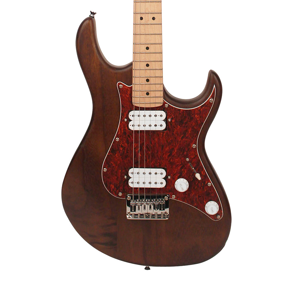 Cort G100 HH Electric Guitar, Open Pore Walnut