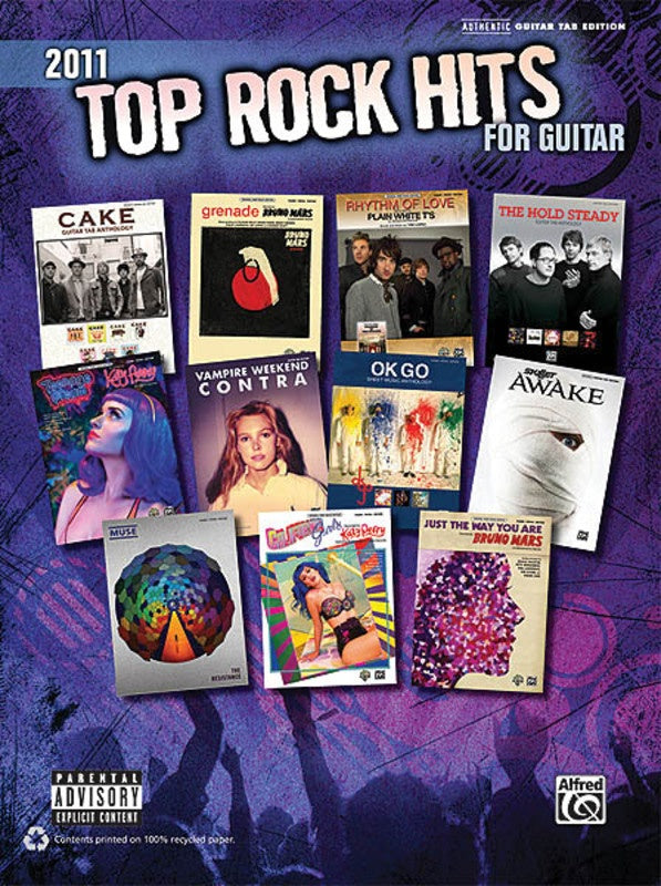 2011 Top Rock Hits for Guitar