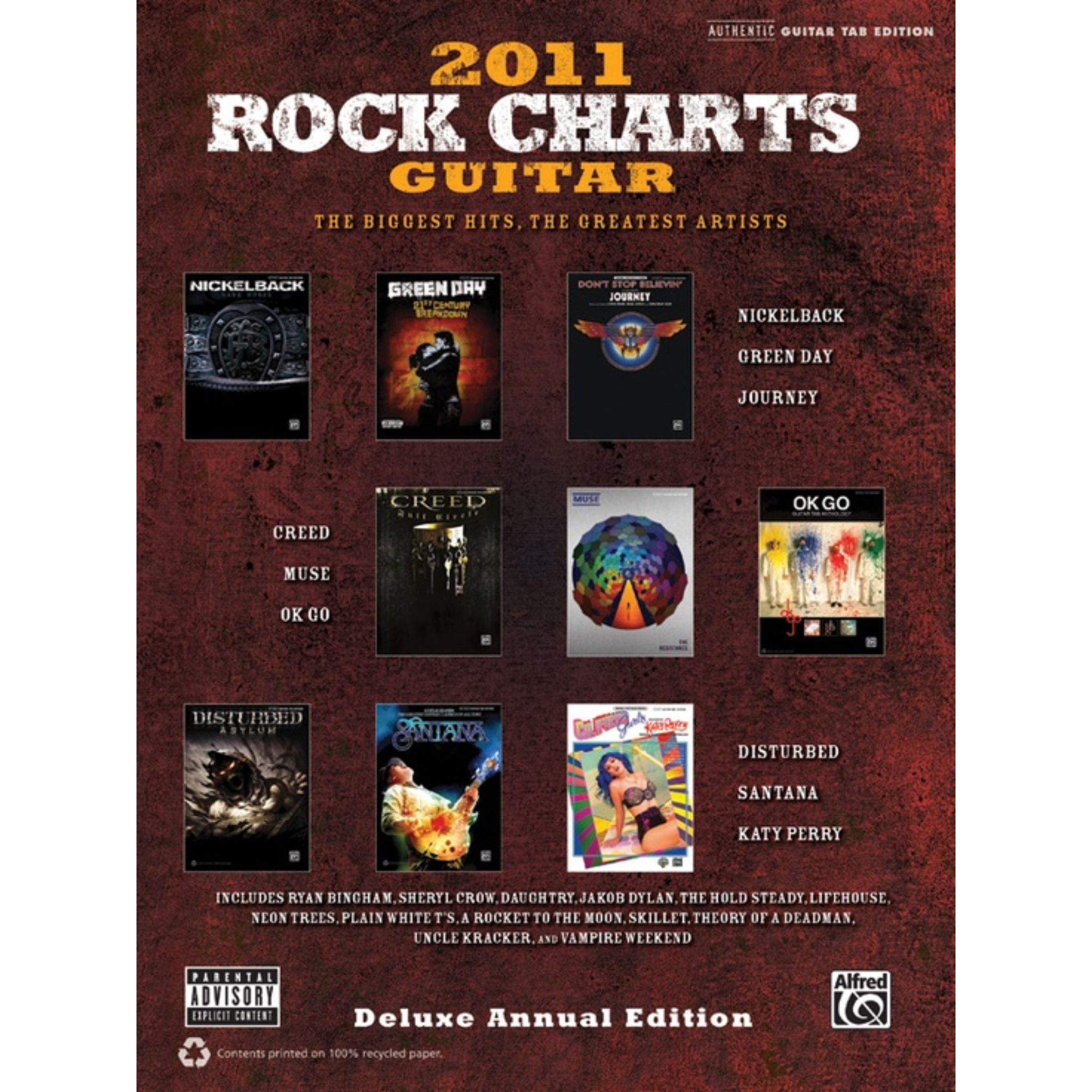 Rock Charts Guitar 2011: Deluxe Annual Edition