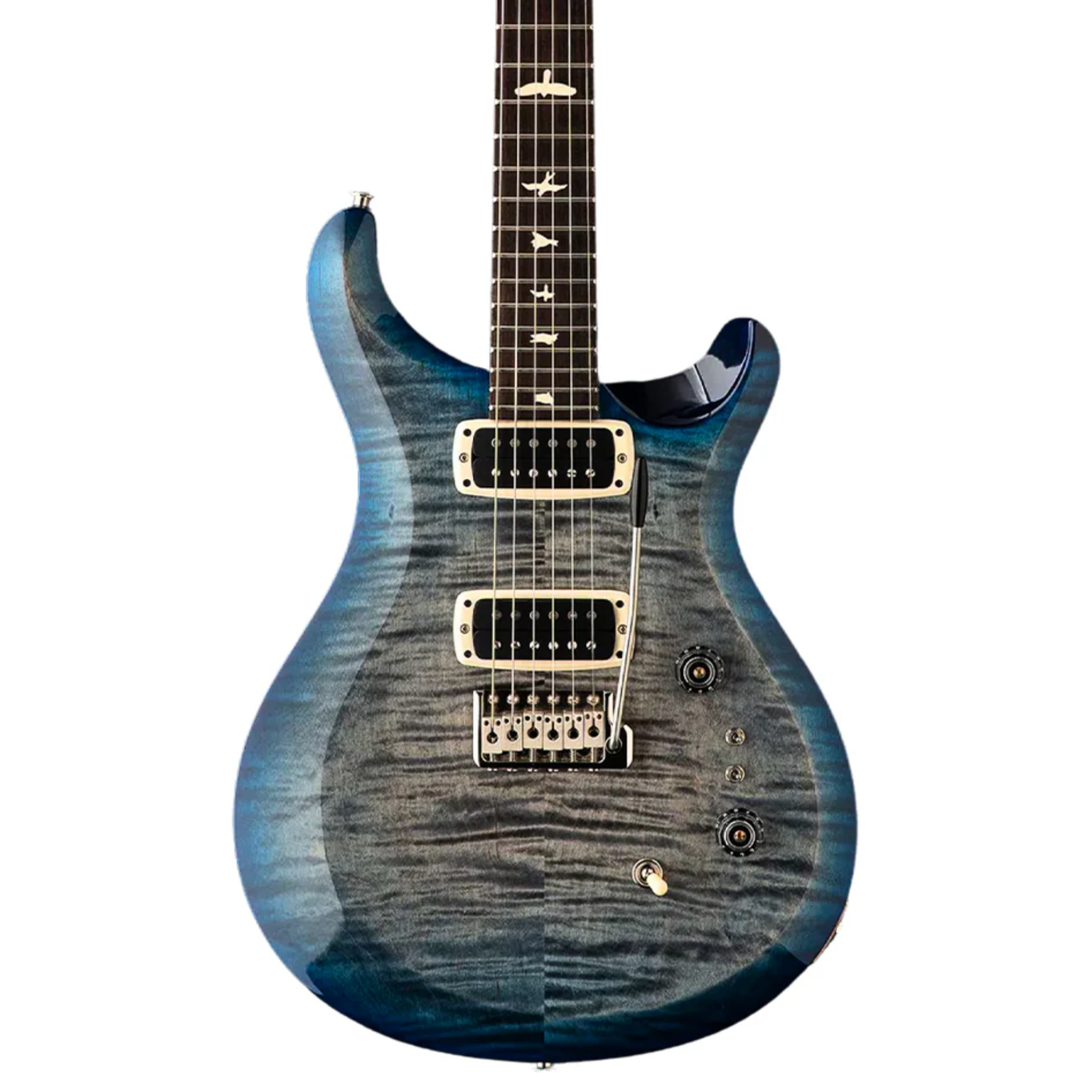 PRS S2 CU2408, Faded Grey Black Blue Burst