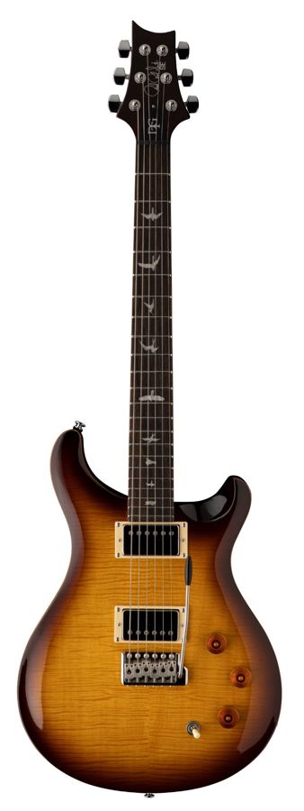 PRS SE DGT Birds, McCarty Tobacco Sunburst