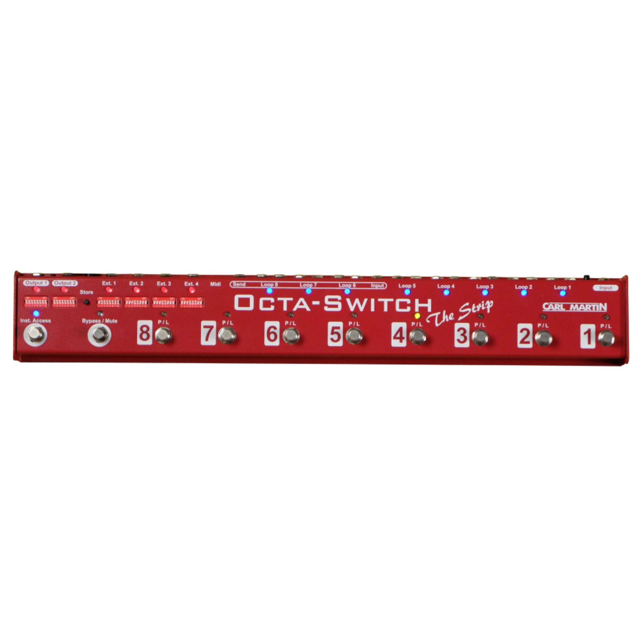 Carl Martin Octa-Switch The Strip Pedal