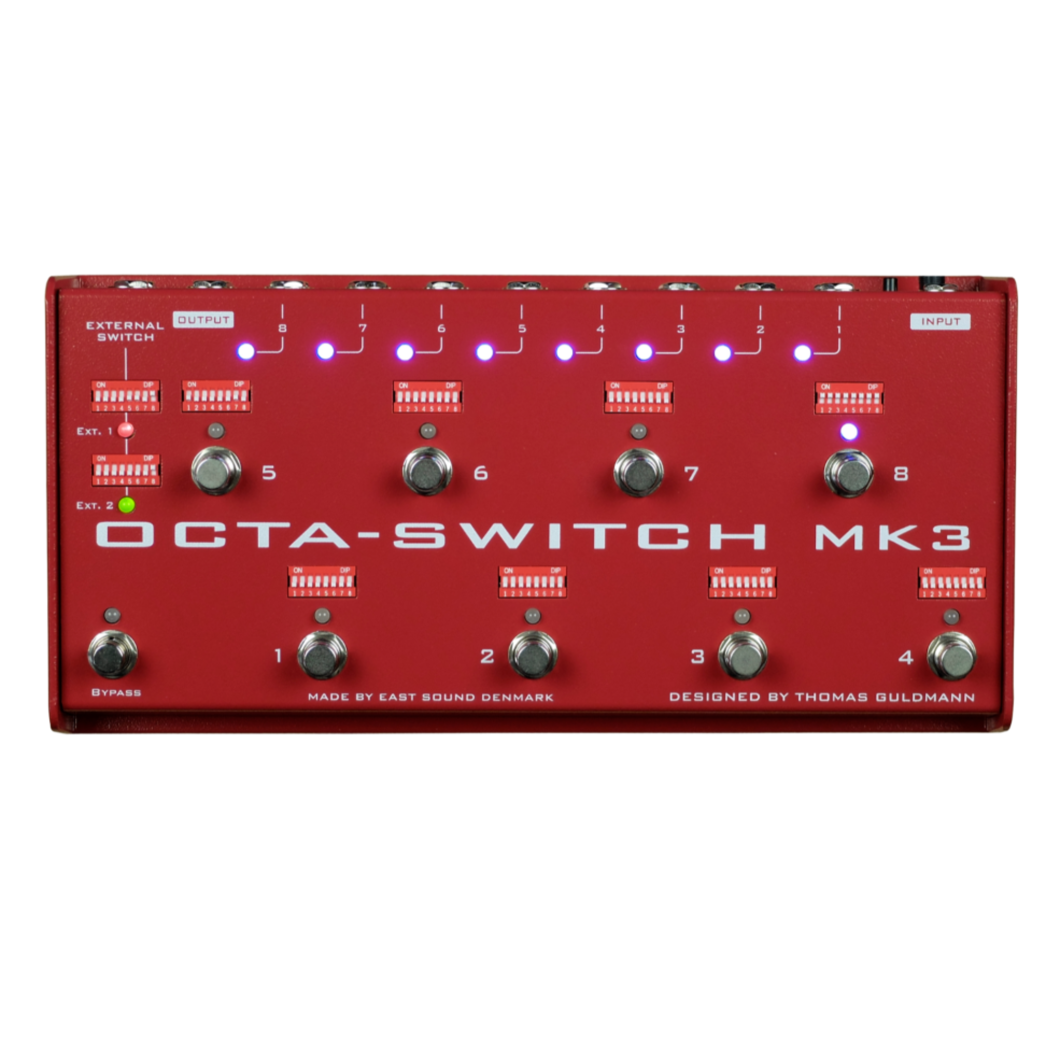 Carl Martin Octa-Switch MK3 Guitar Pedal