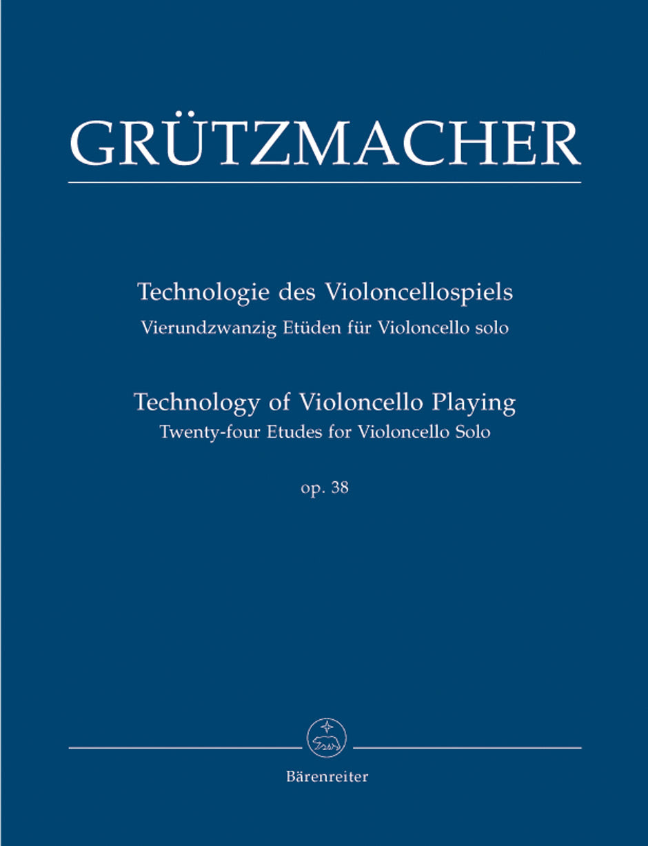 Grutzmacher: Technology of Cello Playing Op 38 (24 Studies)