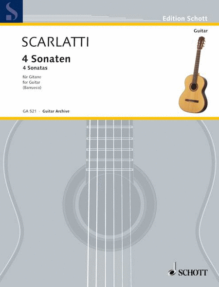 Scarlatti: 4 Sonatas for Guitar