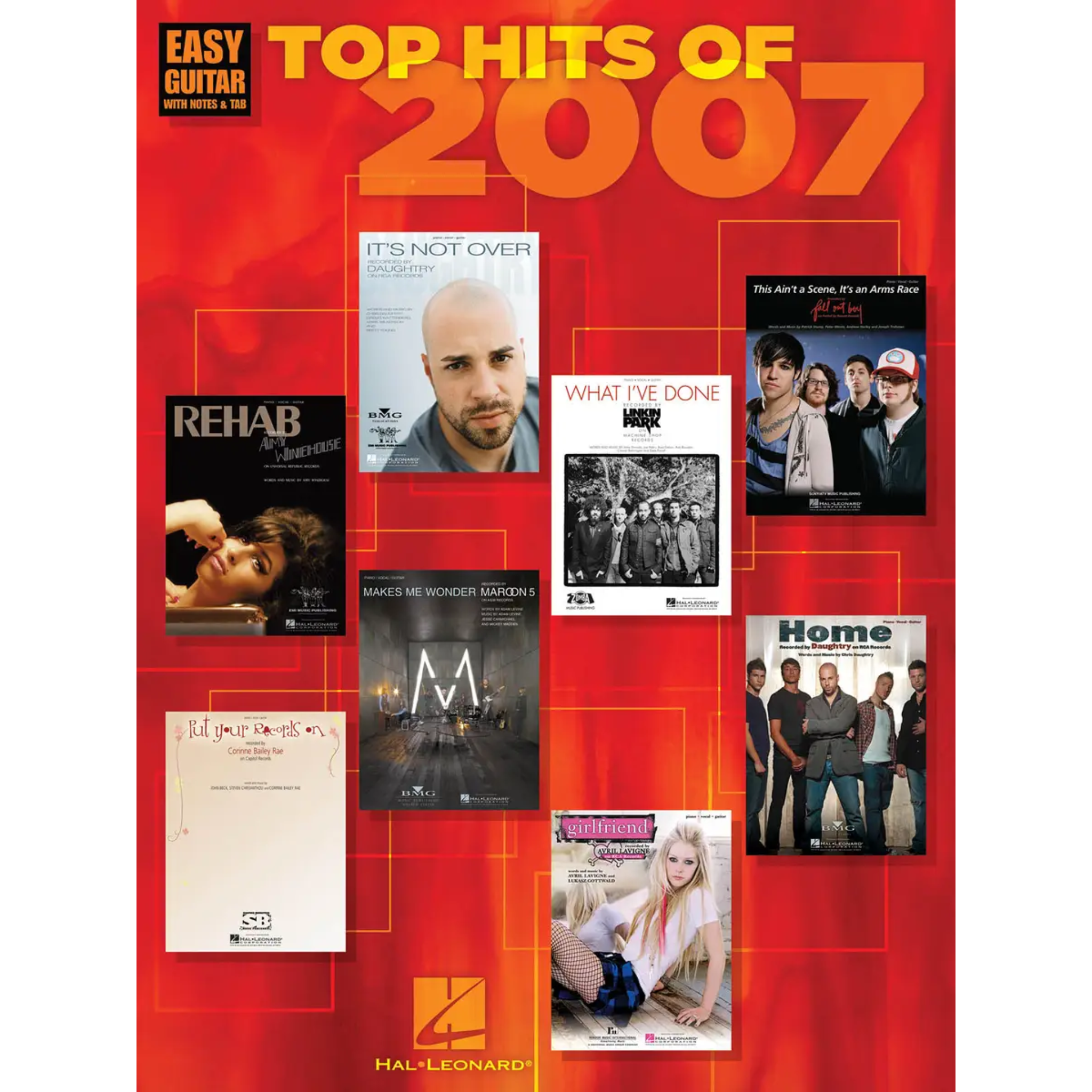 Top Hits of 2007 Easy Guitar Notes and Tab