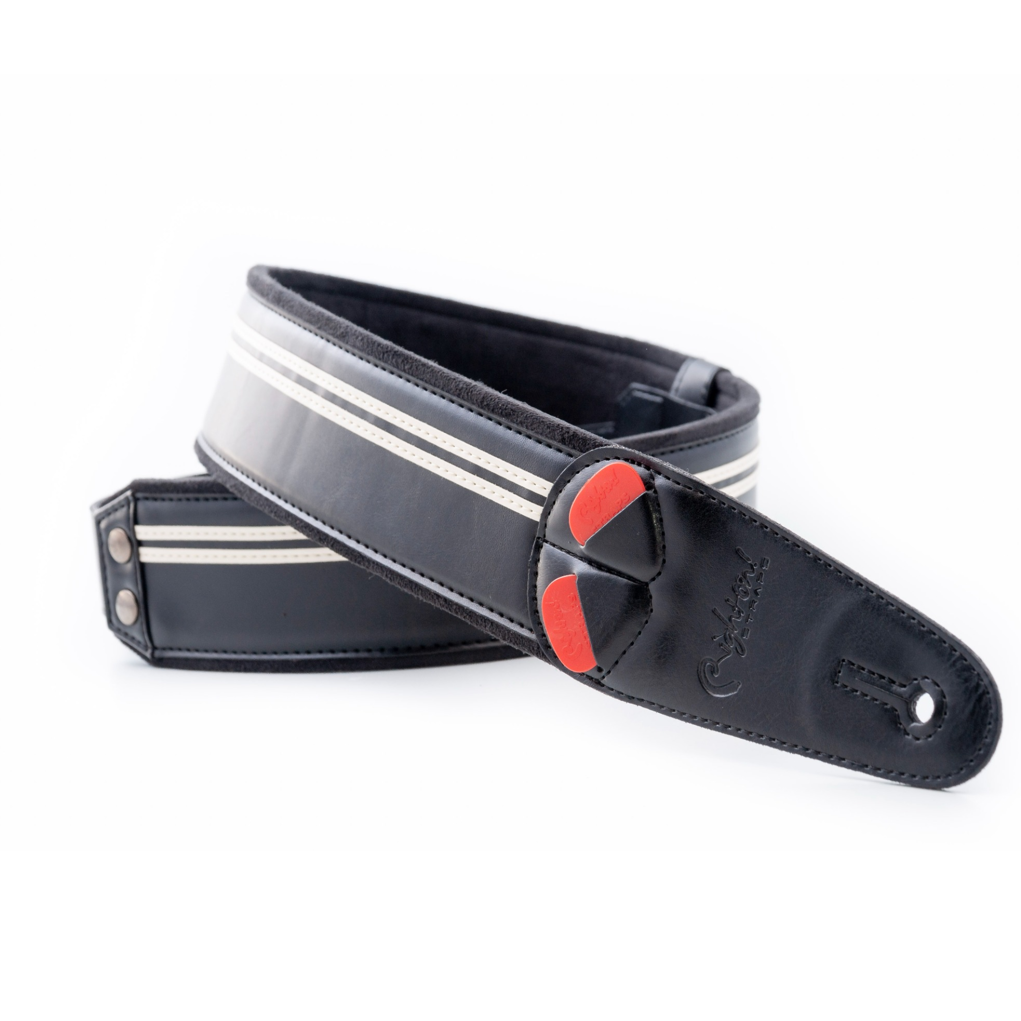 RightOn! Race-60 Guitar Strap, Black