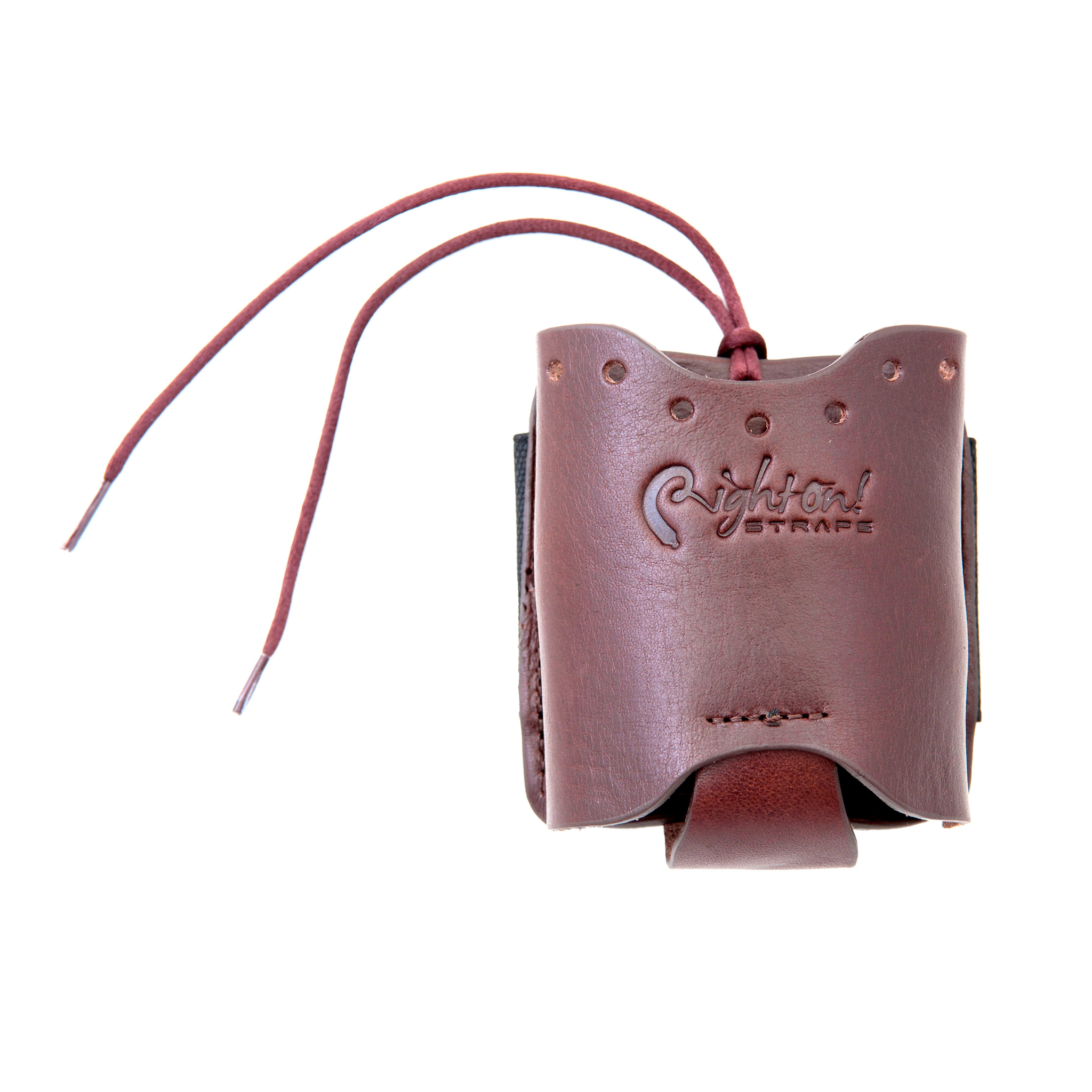 RightOn! Wireless Pocket/In-Ear Transmitter Pouch, Brown