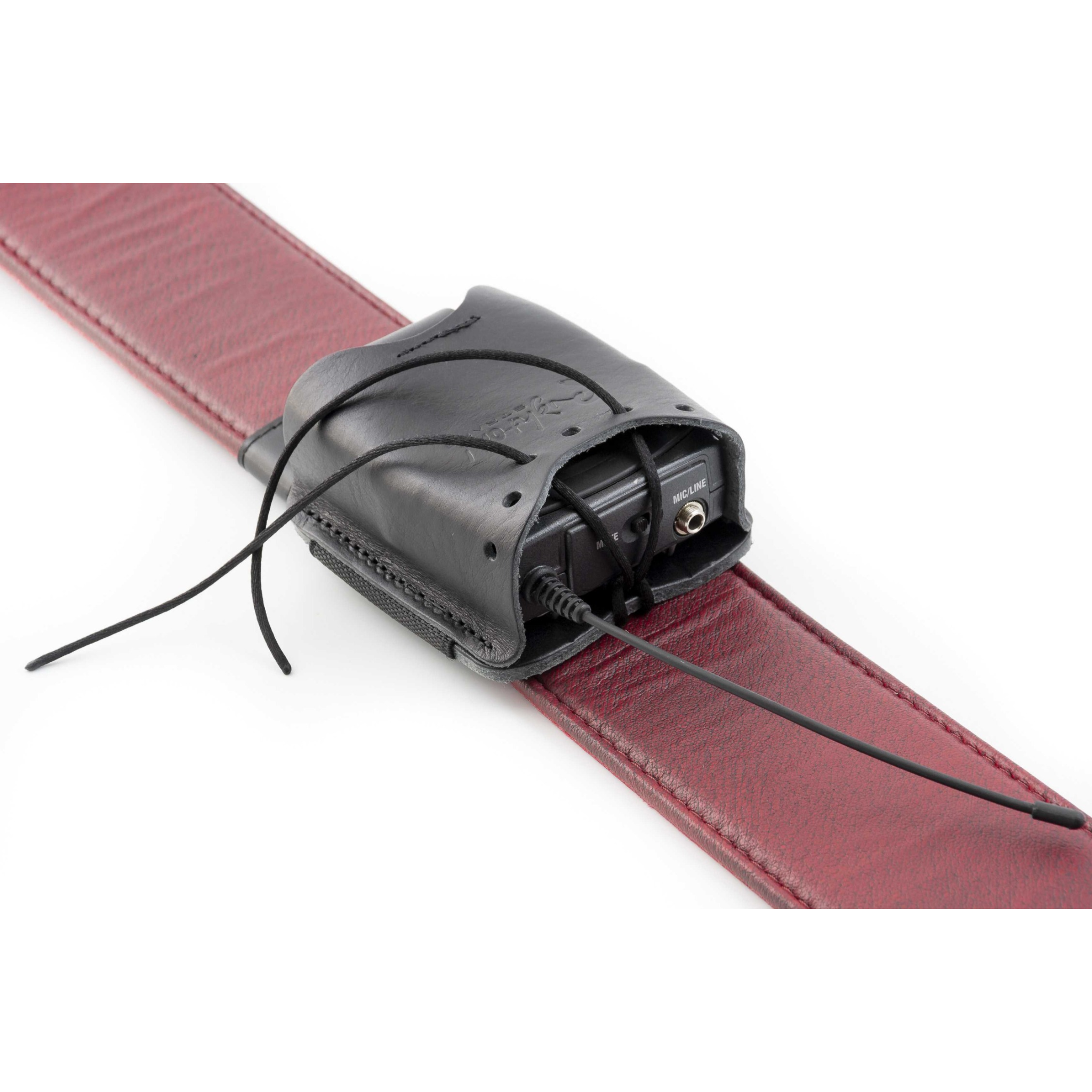 RightOn! Wireless Pocket/In-Ear Transmitter Pouch, Black