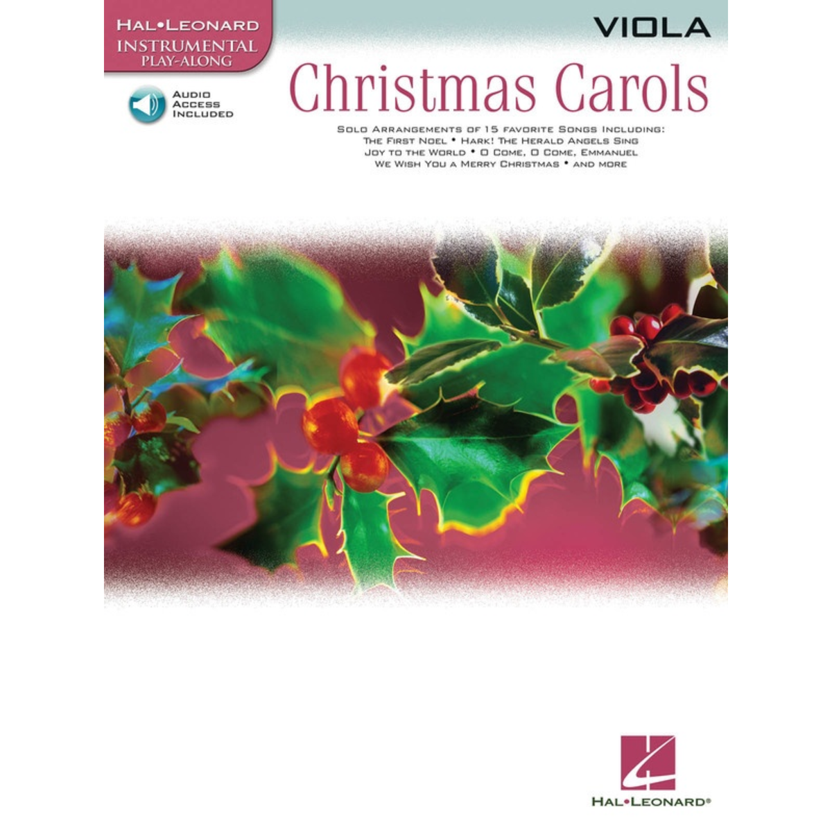 Christmas Carols for Viola Book/CD