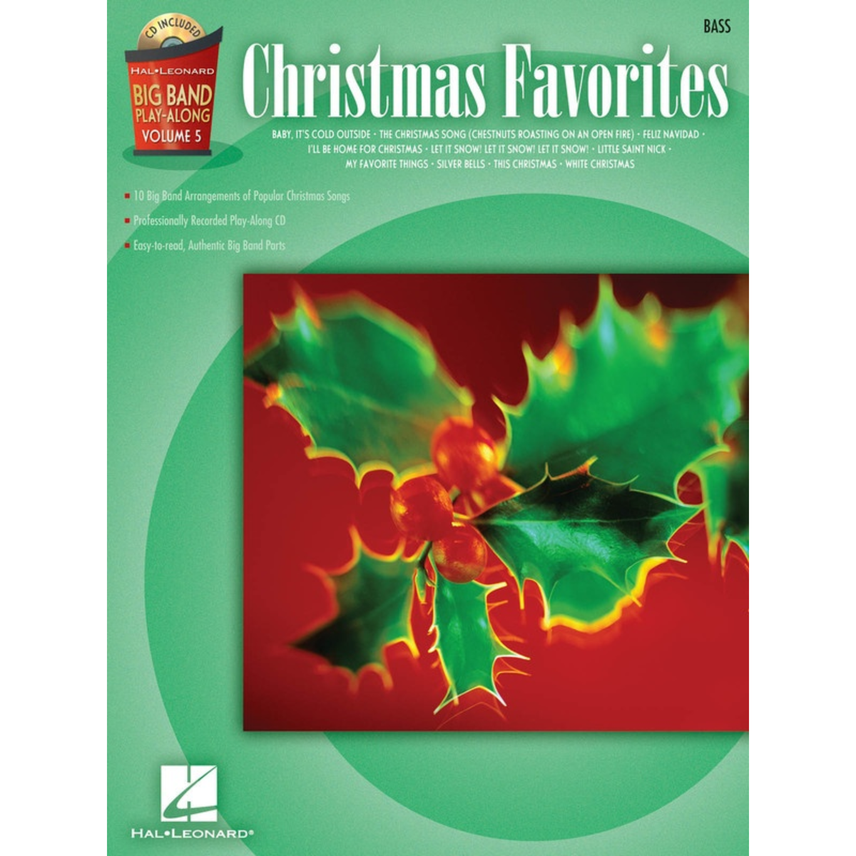 Big Band Play Along Volume 5 Christmas Favourites Bass
