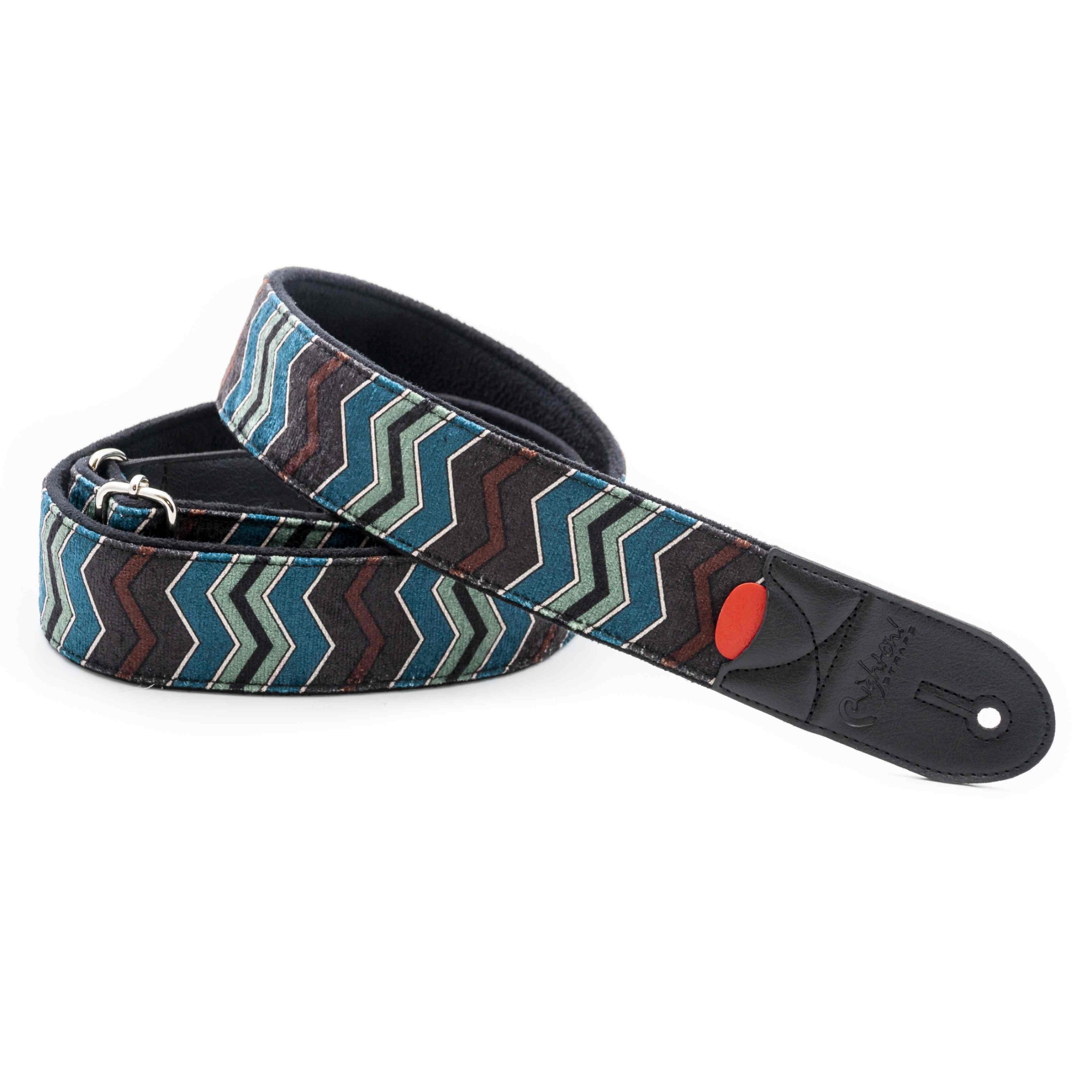 RightOn! ZIGGY Guitar Strap, Blue