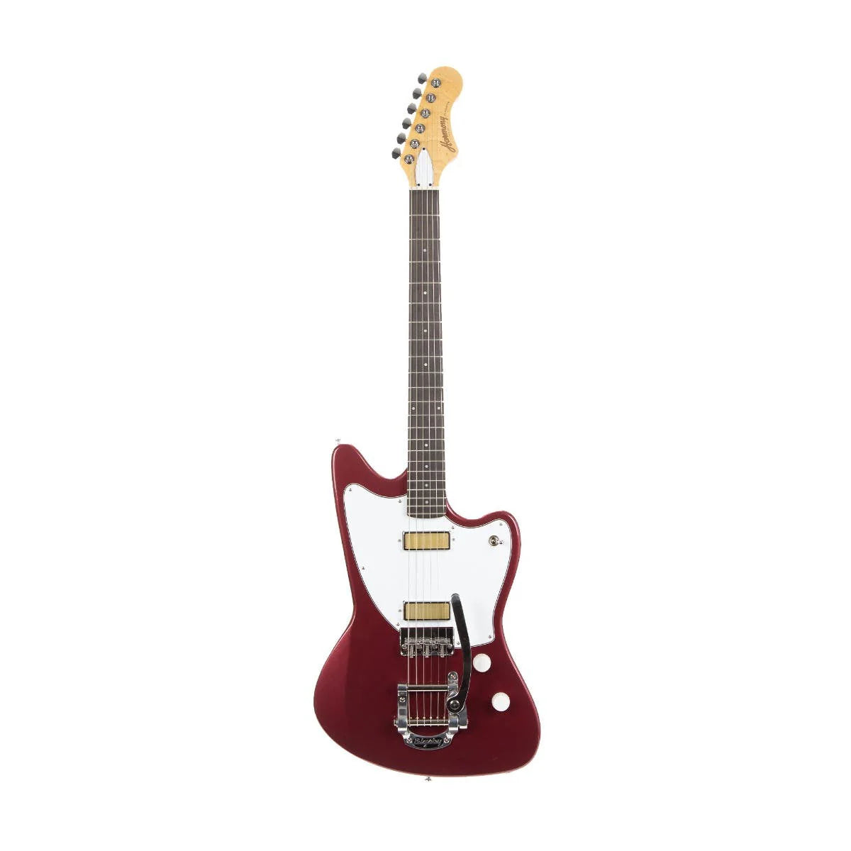 Harmony Guitar Silhouette w/ Bigsby | Burgundy w/ MONO Bag