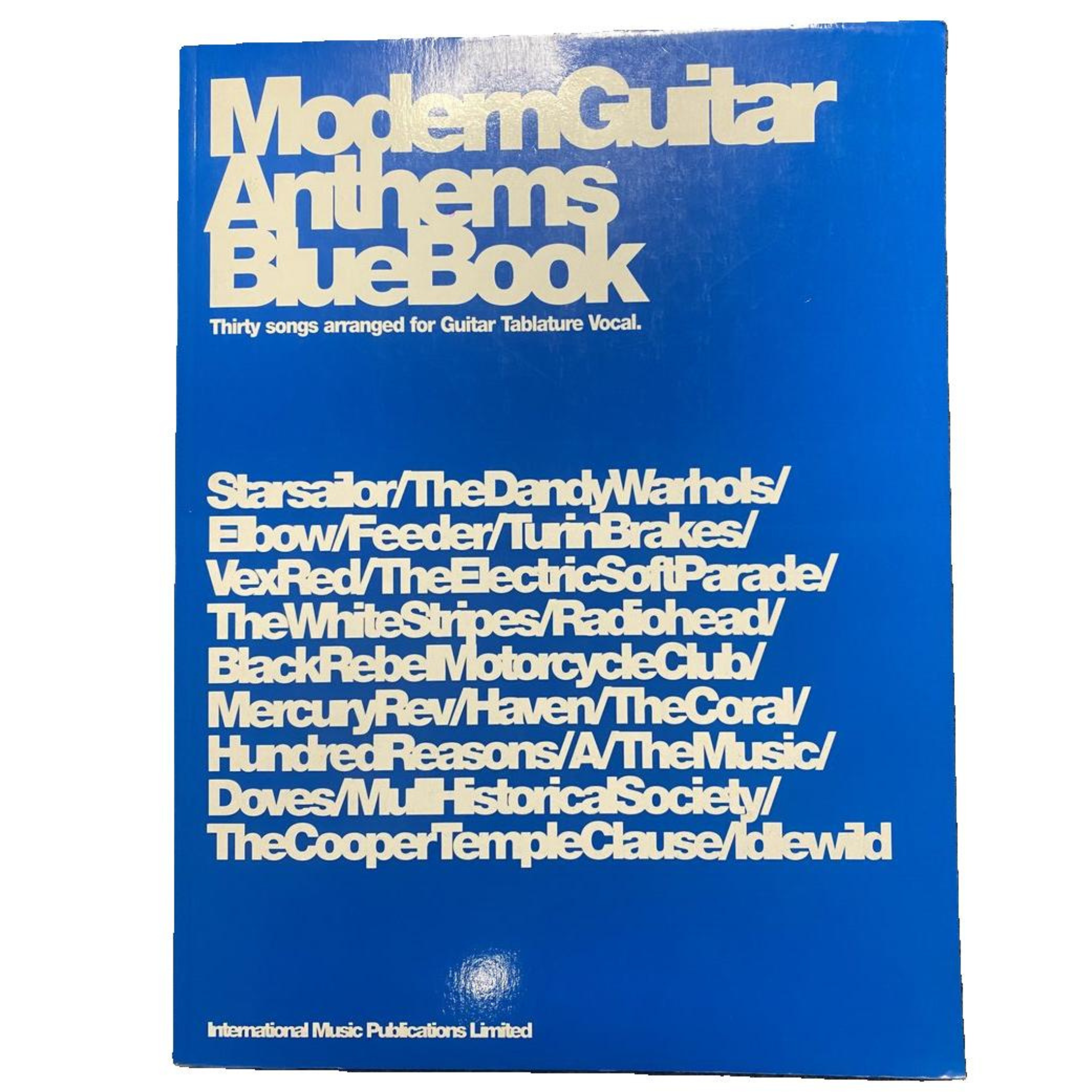 Modern Guitar Anthems Blue Book