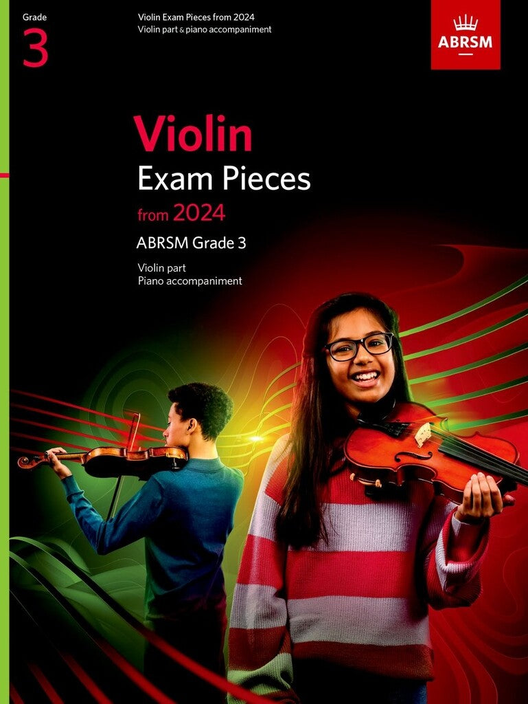 ABRSM Violin Exam Pieces from 2024, Grade 3