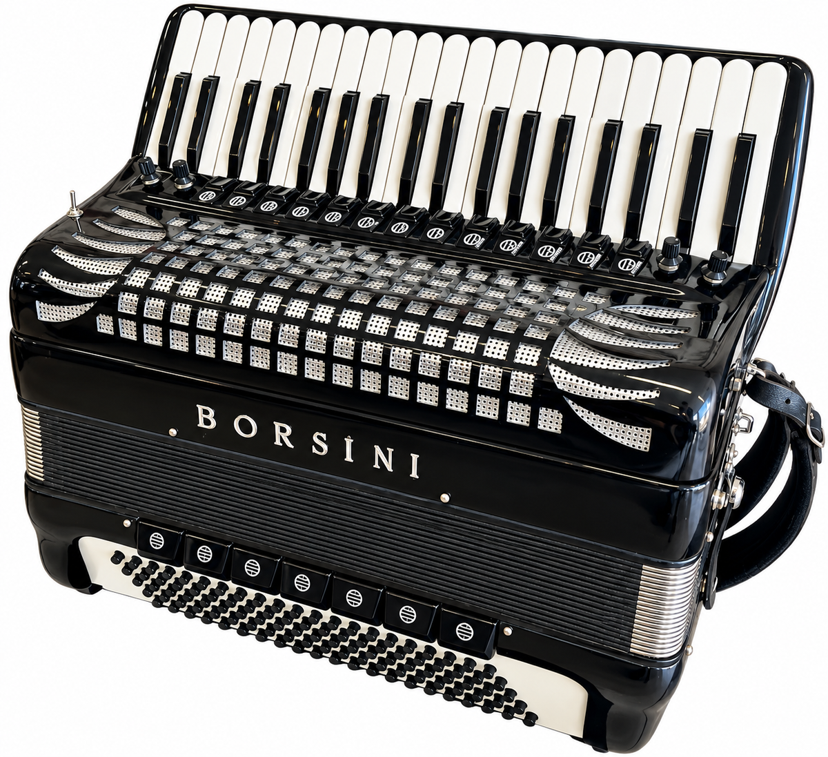 Borsini 120 Professional Accordion Italian I Second Hand