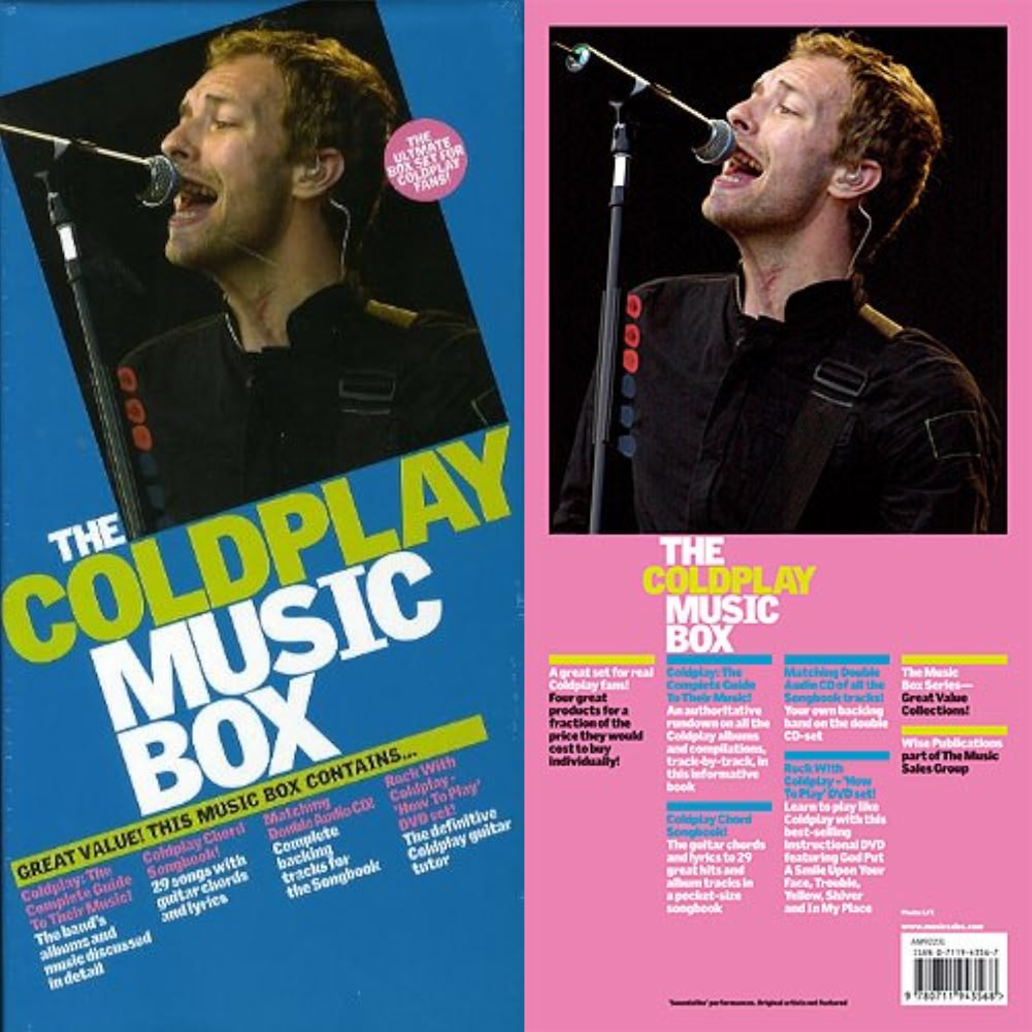Coldplay Music Box with CD & DVD