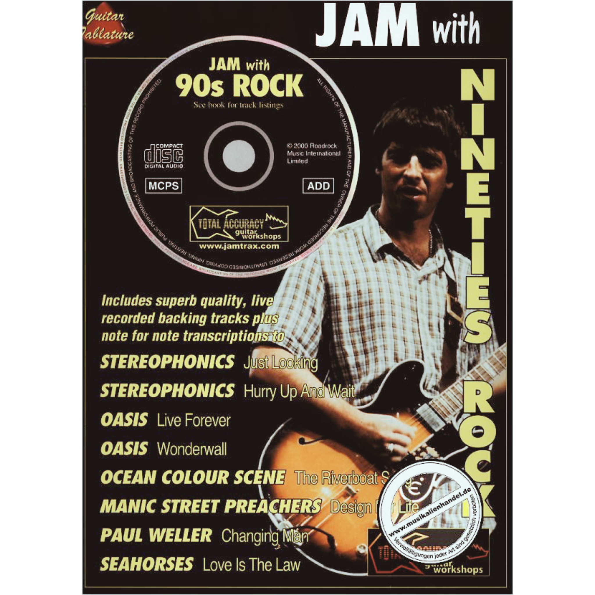 Jam with Nineties Rock w/ CD