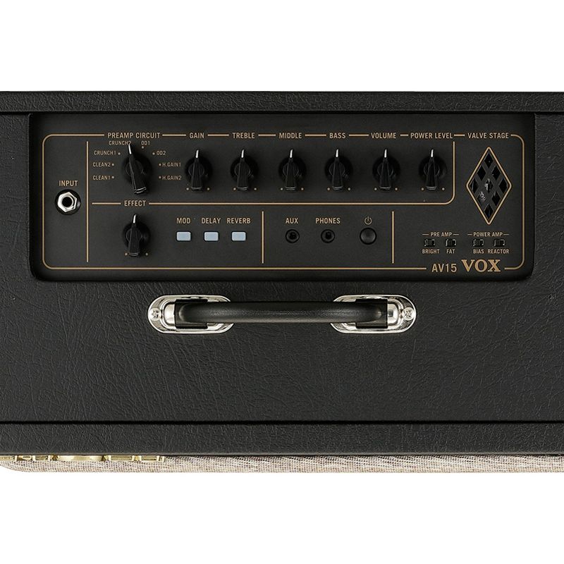VOX AV15 Analog Valve Modelling Guitar Amp