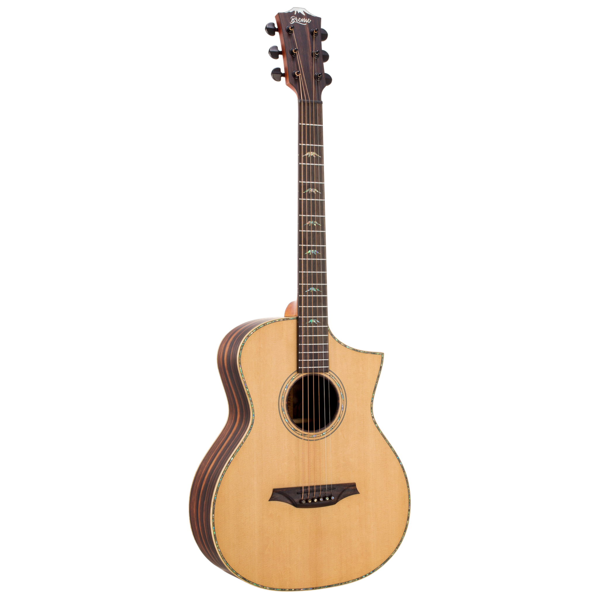 Bromo Rocky Mountain Series Concert Electric-Acoustic Guitar