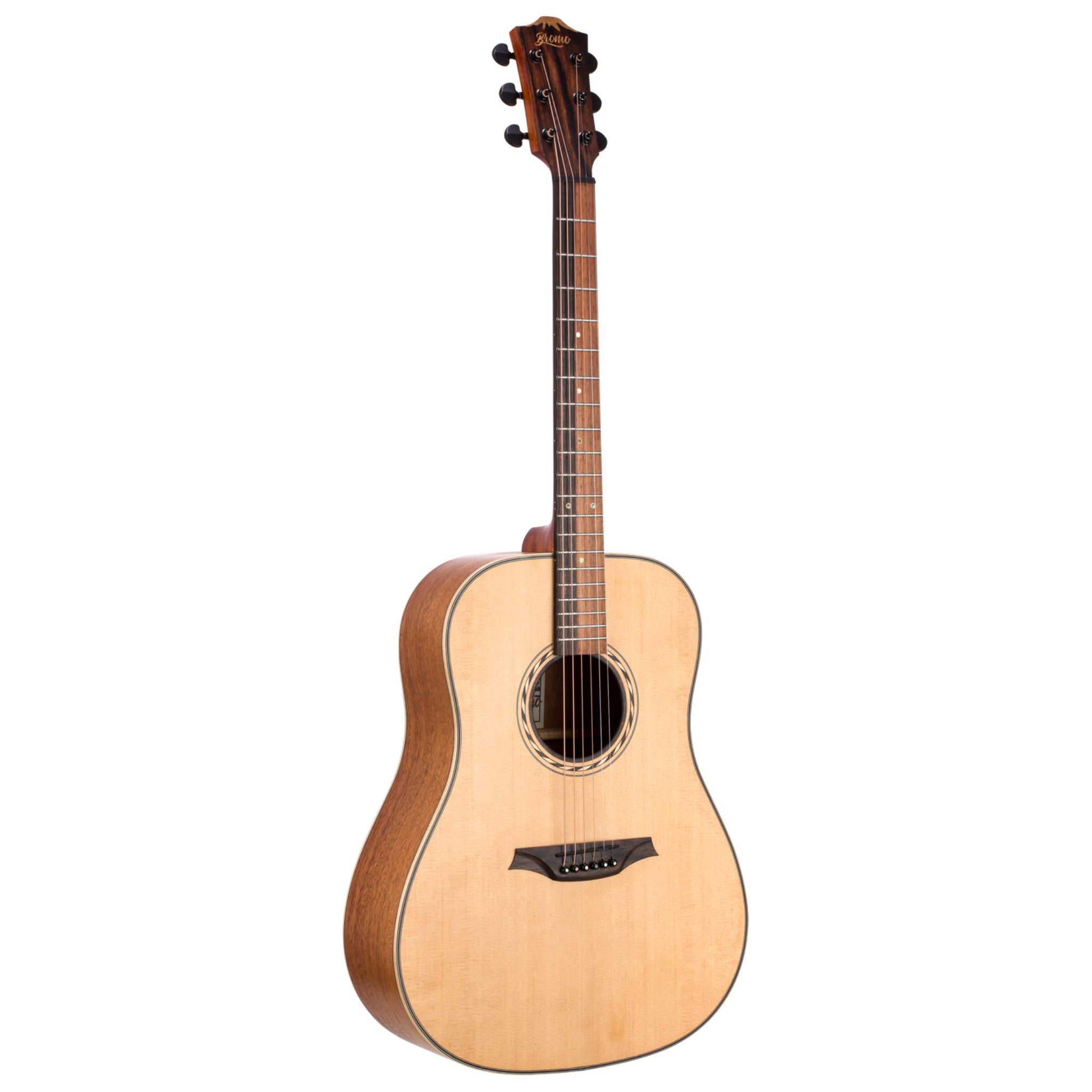 Bromo Tahoma Series Dreadnought Acoustic Guitar, Spruce