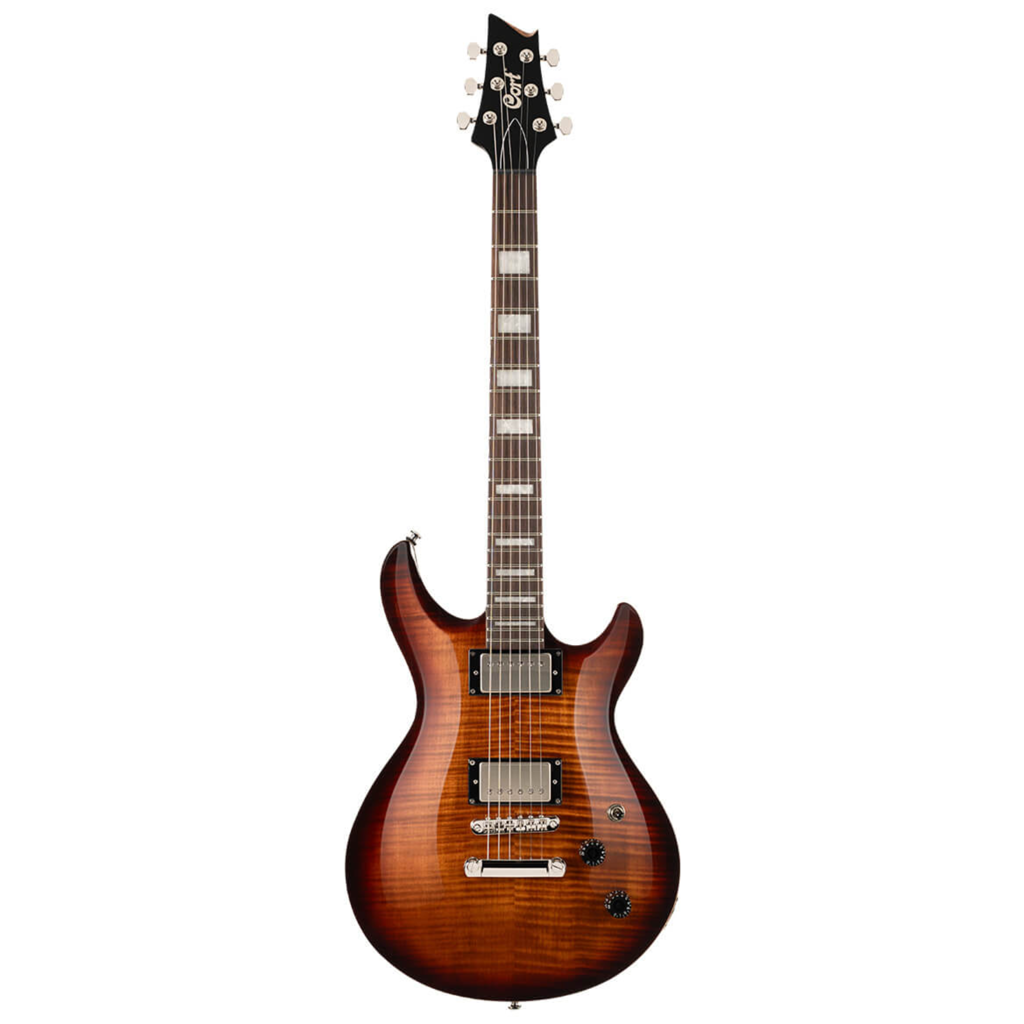 Cort M600 Electric Guitar, Tobacco Sunburst