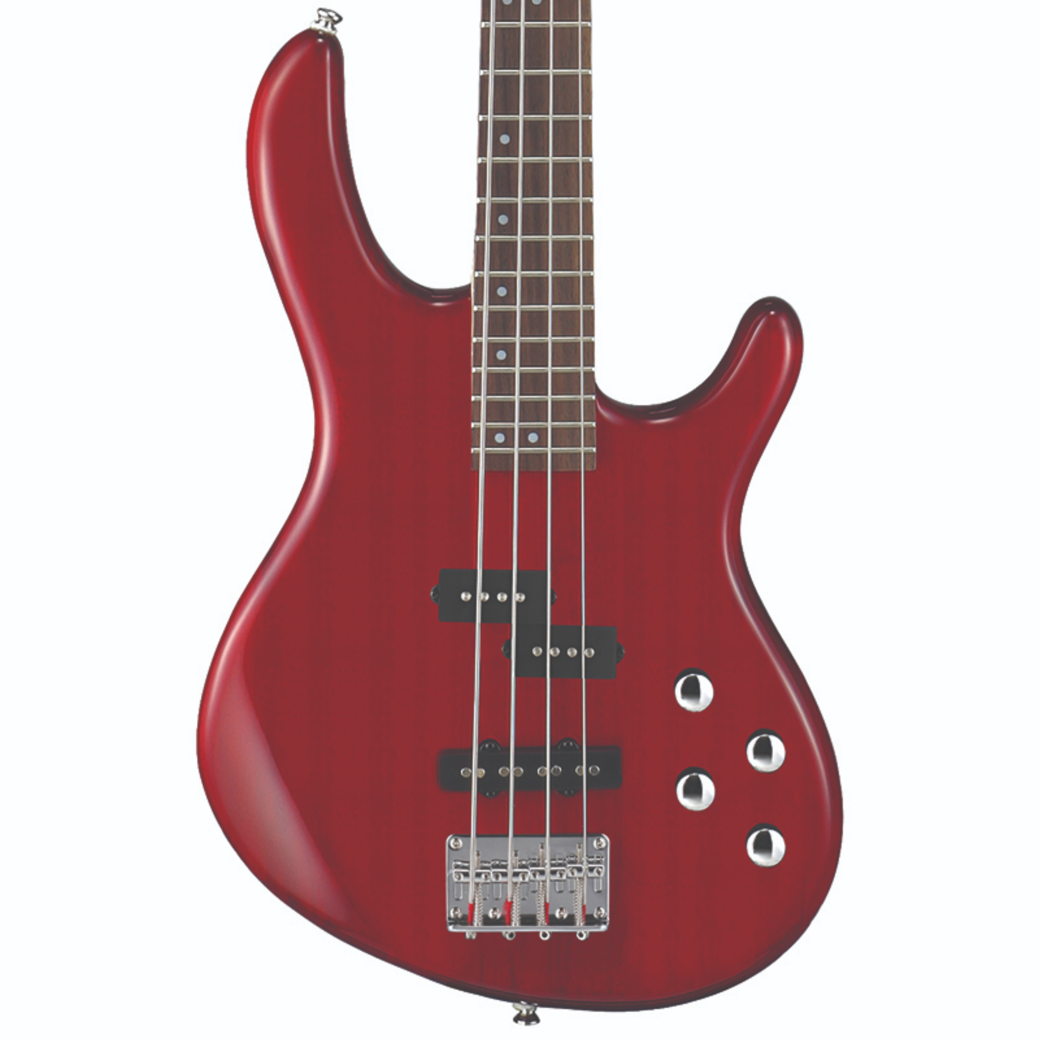 Cort Action Bass Plus TR, Transparent Red