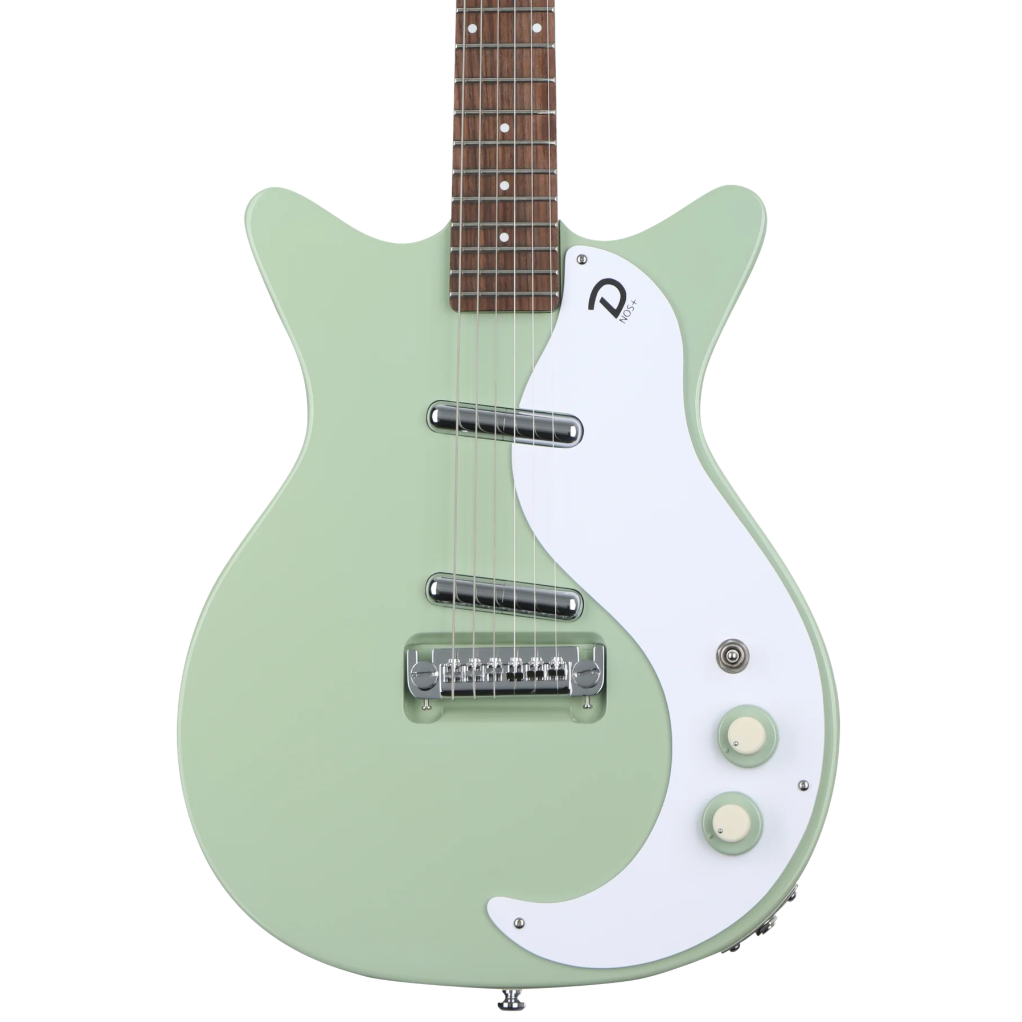 Danelectro '59M NOS+ Electric Guitar, Keen Green