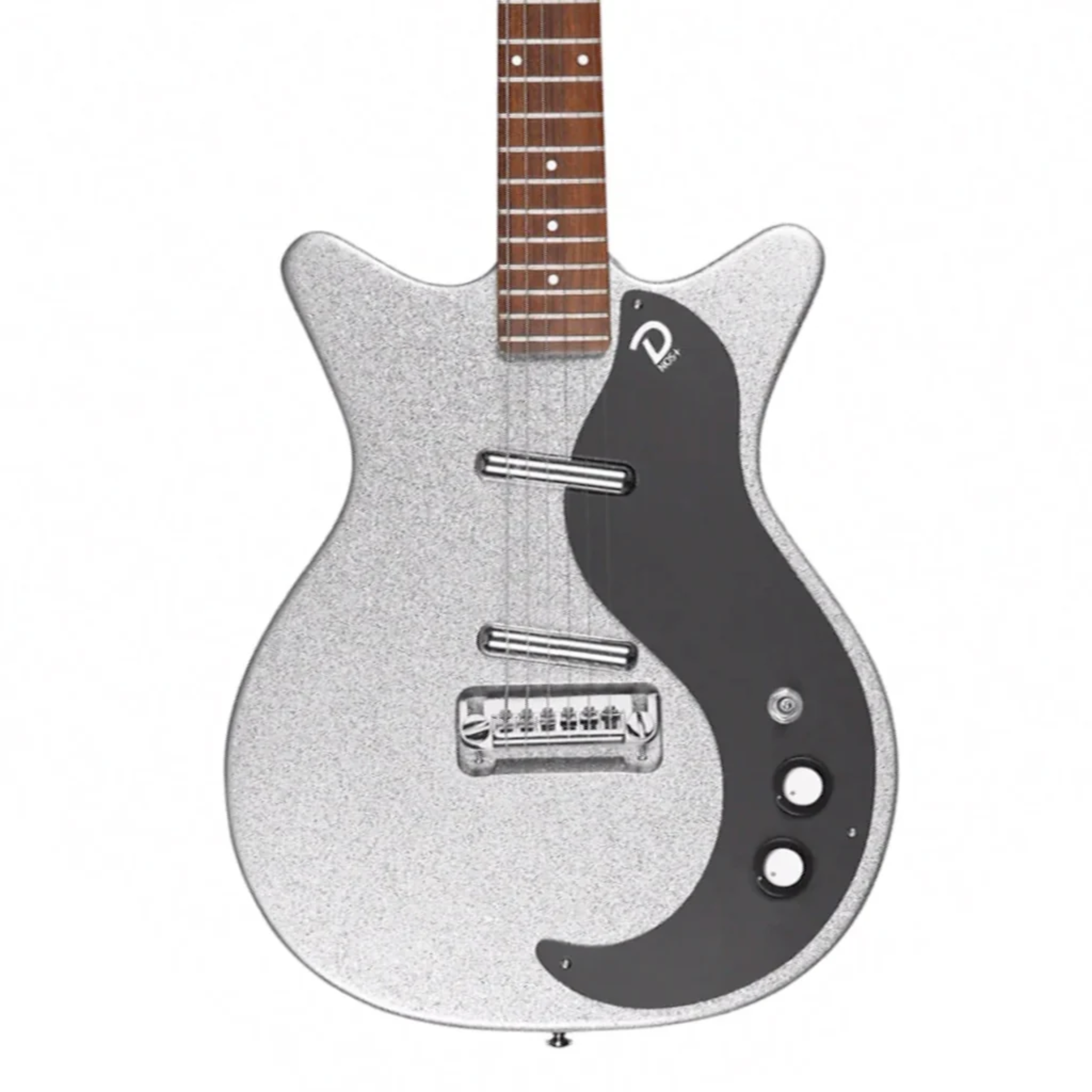 Danelectro '59M NOS+ Electric Guitar, Silver Metal Flake