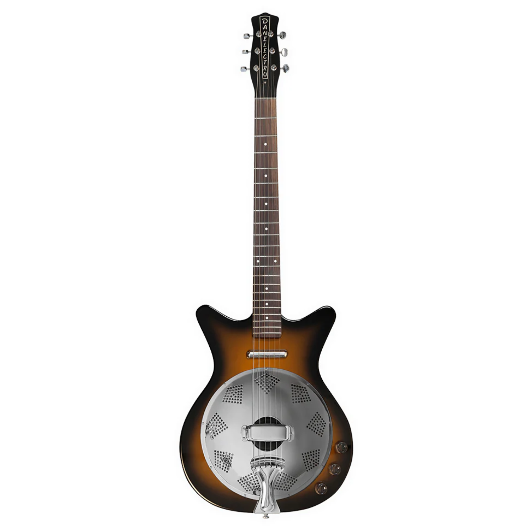 Danelectro '59 Resonator, Tobacco Sunburst